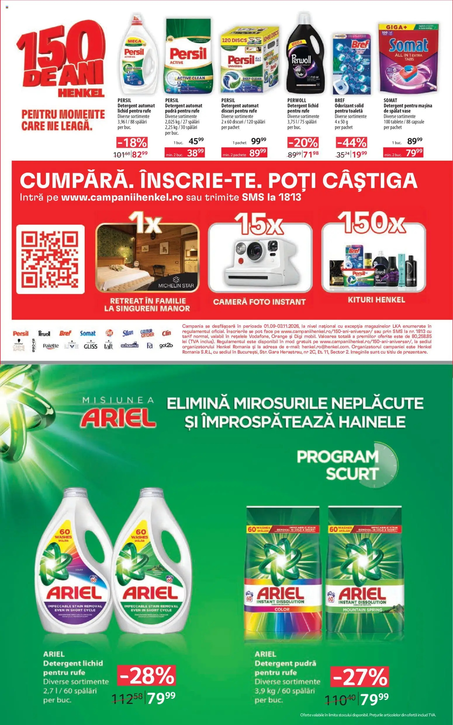 Catalog Selgros 2 - 14 Octombrie 2026 | Pagina 32 | Produse: Clean, Detergent Automat, Active, Toaletă