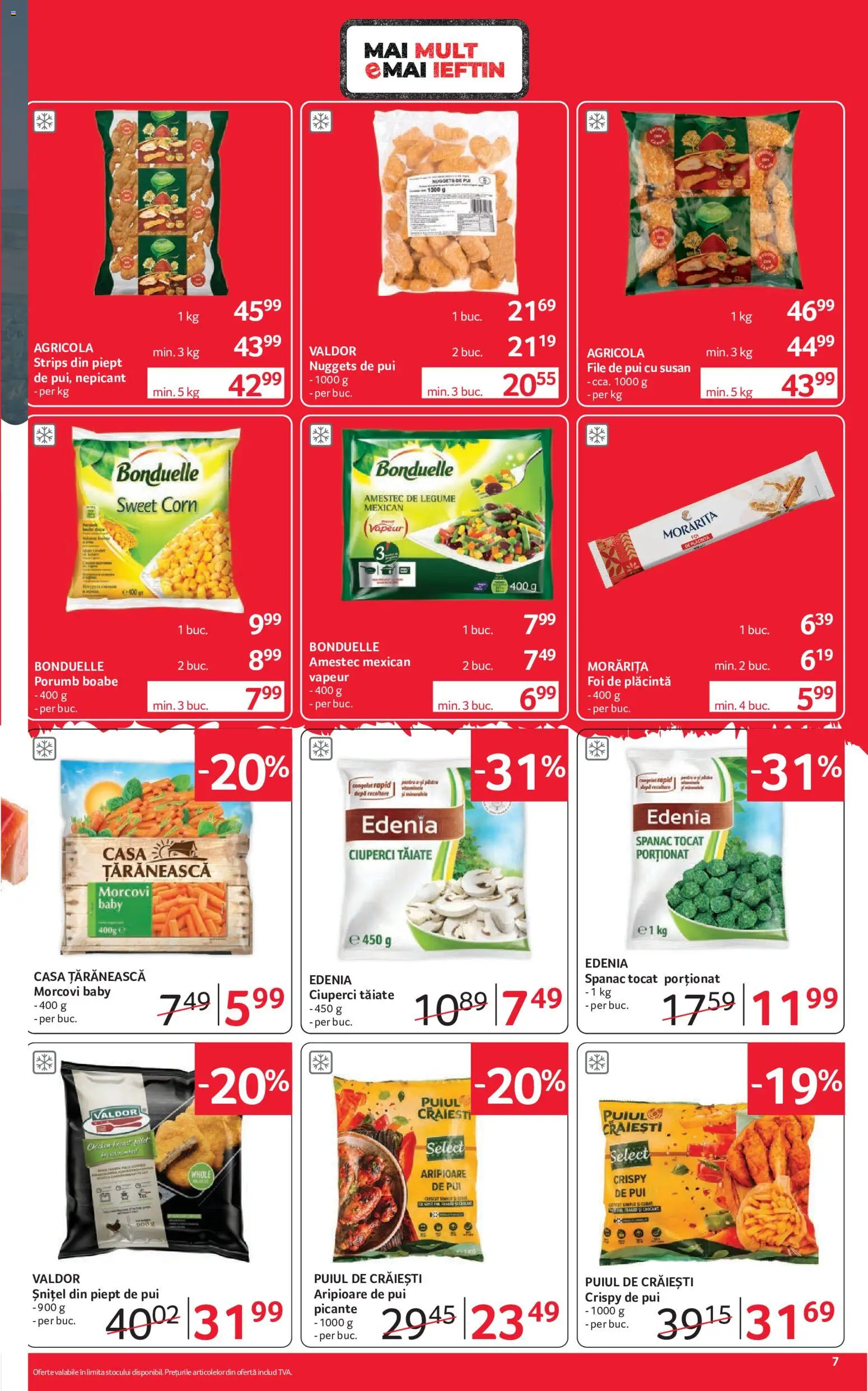 Catalog Selgros 2 - 14 Octombrie 2026 | Pagina 7 | Produse: Agricola, Ciuperci, Amestec, Porumb