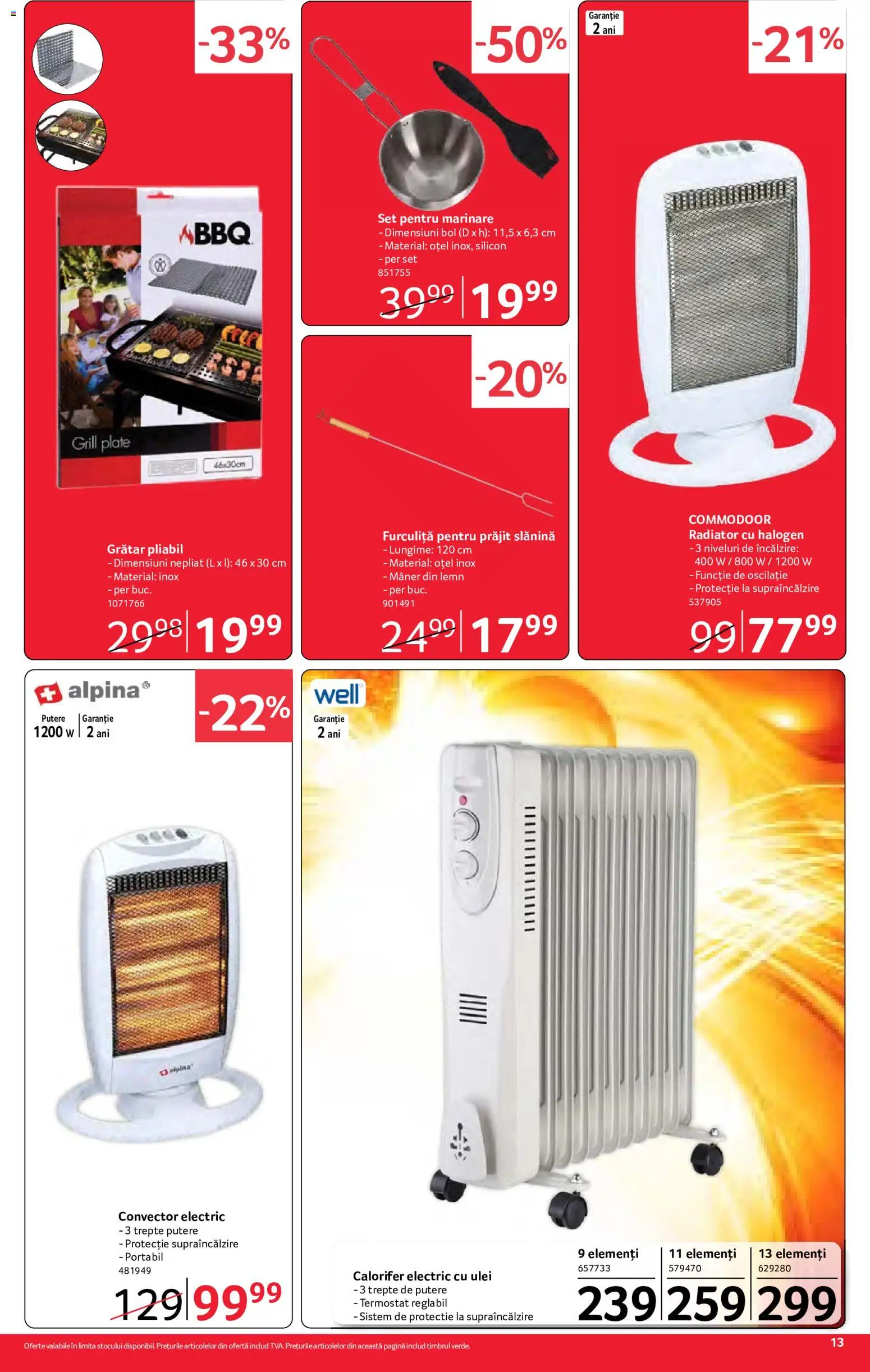 Catalog Selgros 2 - 14 Octombrie 2026 | Pagina 13 | Produse: Grill, Bol, Grătar, Ulei