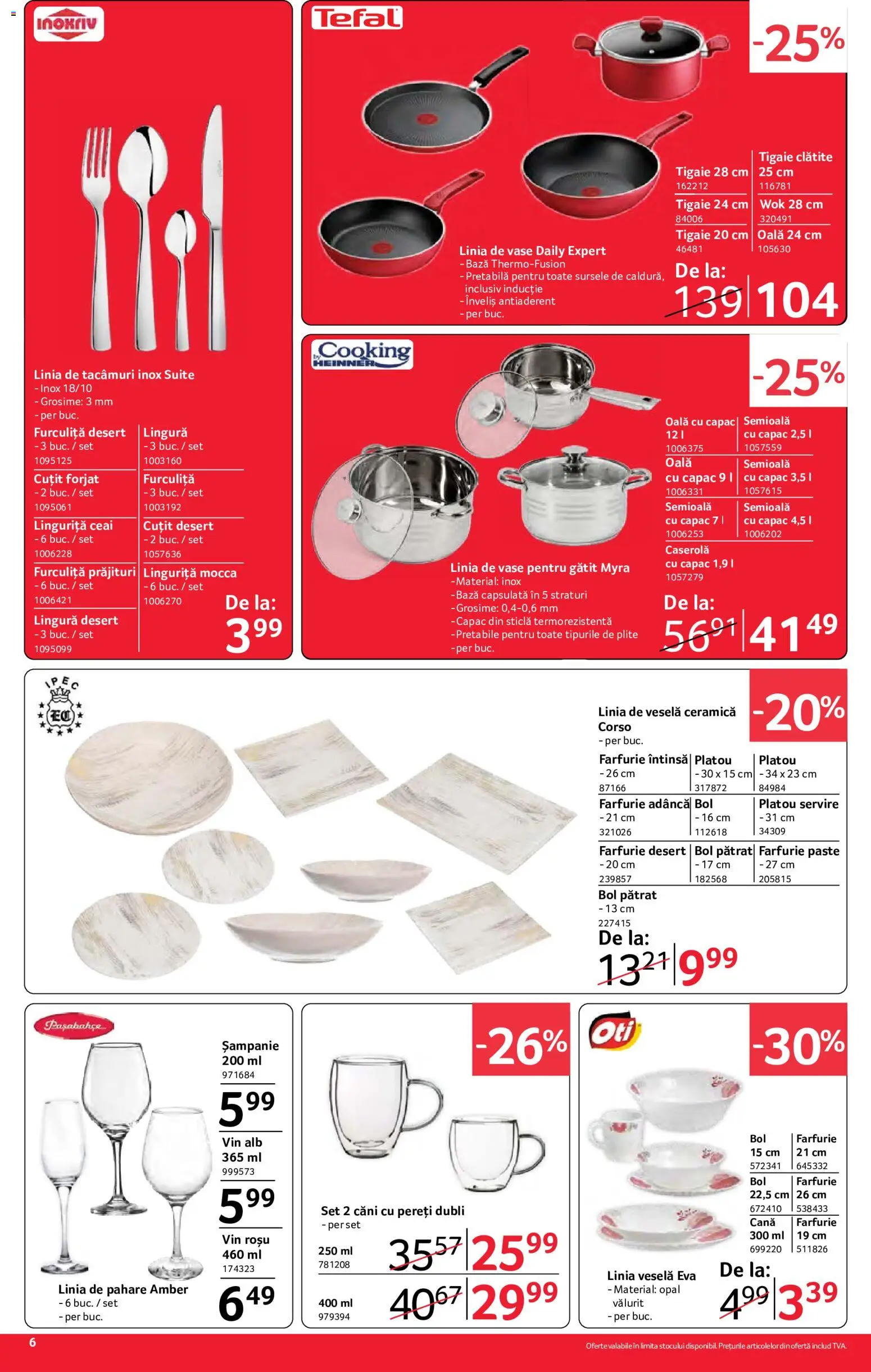 Catalog Selgros 2 - 14 Octombrie 2026 | Pagina 6 | Produse: Vin rosu, Bol, Paste, Desert