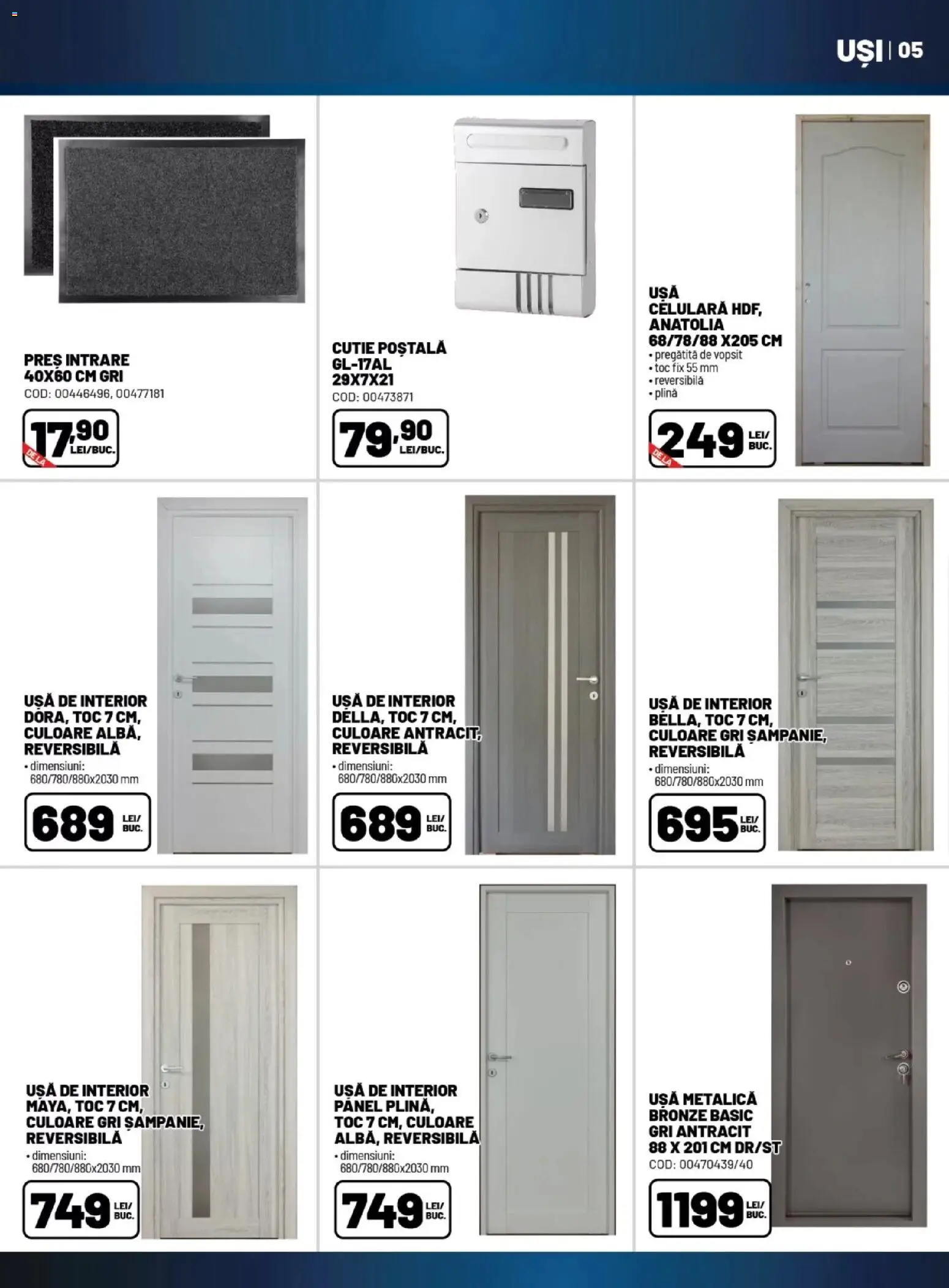 Catalog Ambient 6 Octombrie - 11 Noiembrie 2026 | Pagina 5 | Produse: Cutie, Ușă