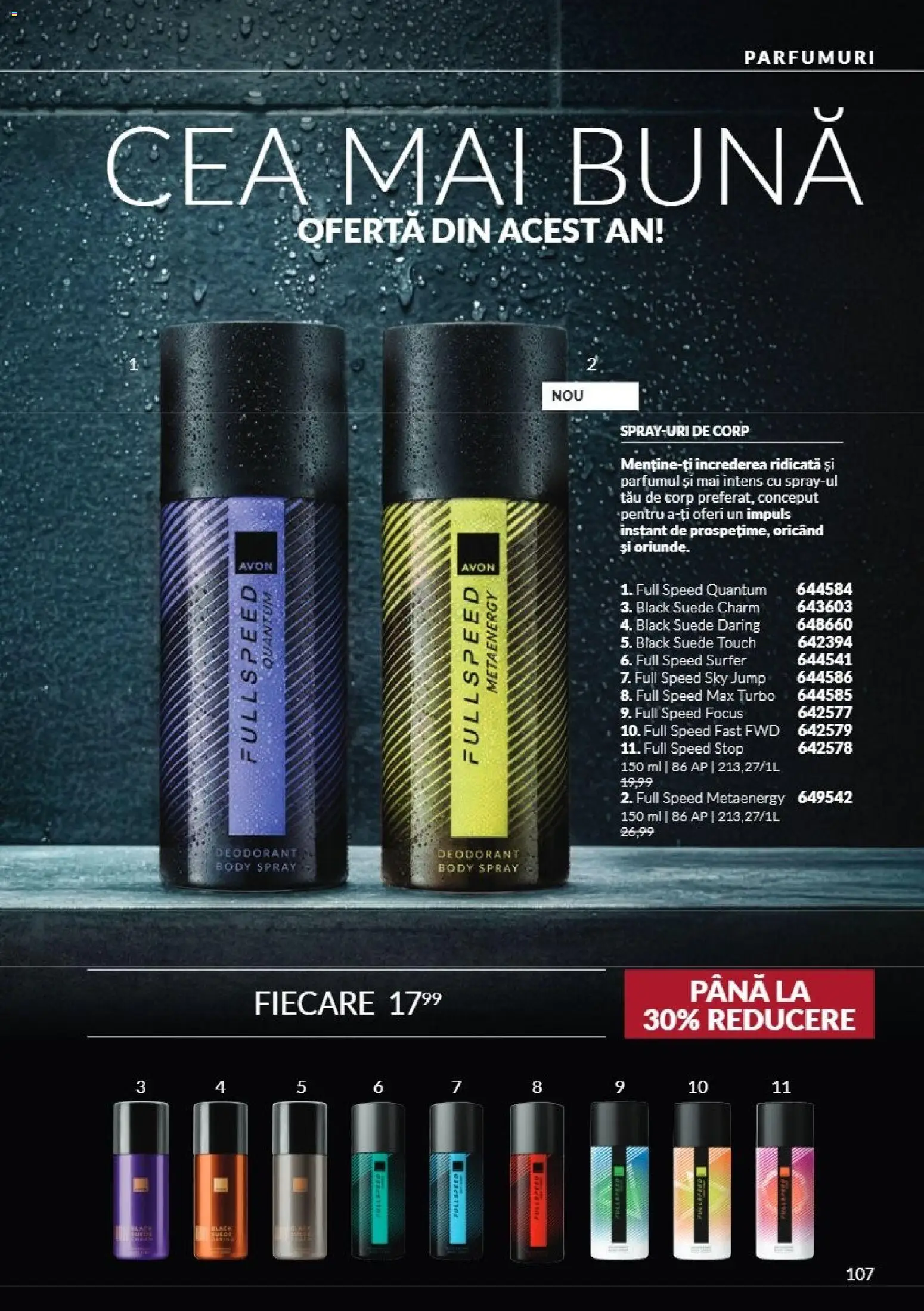 Catalog Avon 1 - 31 Octombrie 2026 | Pagina 107 | Produse: Body, Deodorant, Black