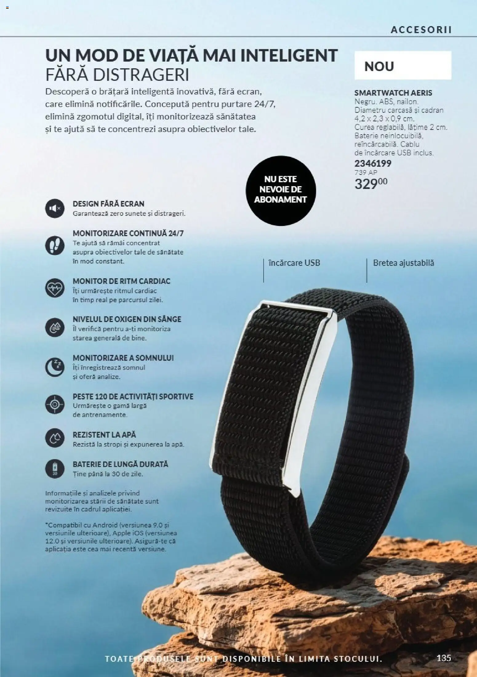 Catalog Avon 1 - 31 Octombrie 2026 | Pagina 135 | Produse: Zero, Carcasă, Usb, Smartwatch