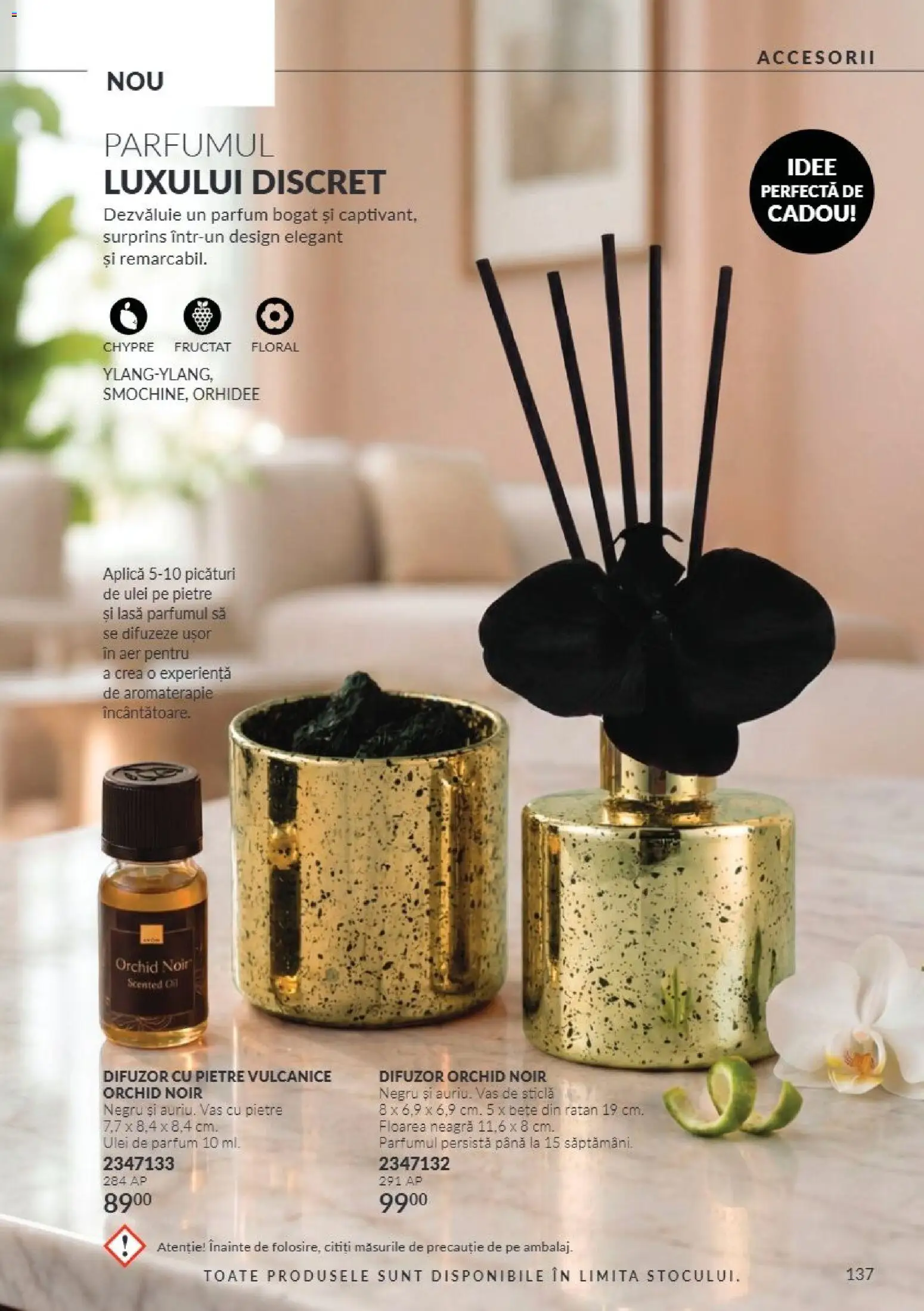 Catalog Avon 1 - 31 Octombrie 2026 | Pagina 137 | Produse: Difuzor, Orhidee, Parfum, Ulei