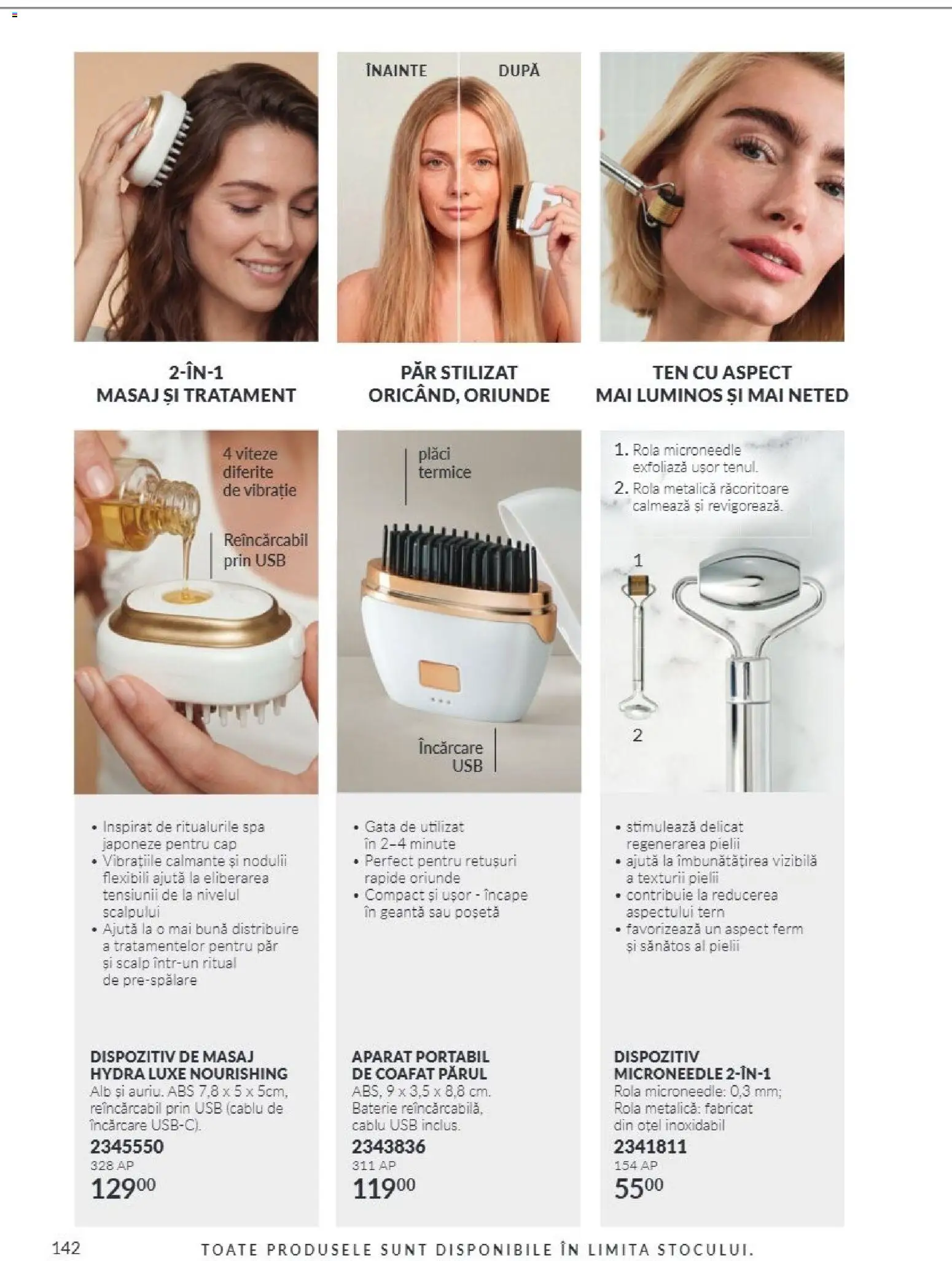 Catalog Avon 1 - 31 Octombrie 2026 | Pagina 142 | Produse: Cablu USB, Cablu, Geantă, Usb