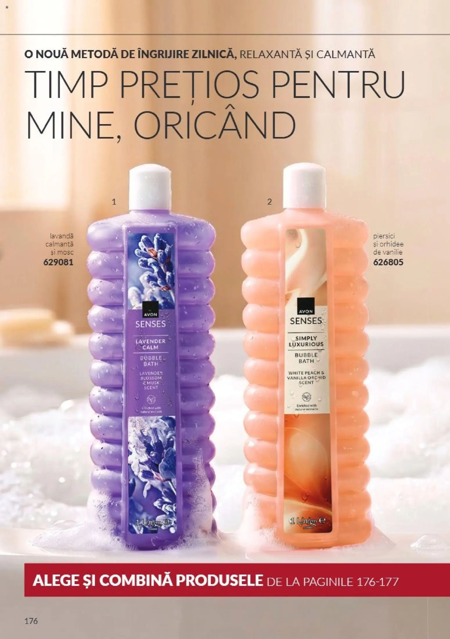 Catalog Avon 1 - 31 Octombrie 2026 | Pagina 176 | Produse: Orhidee, Piersici