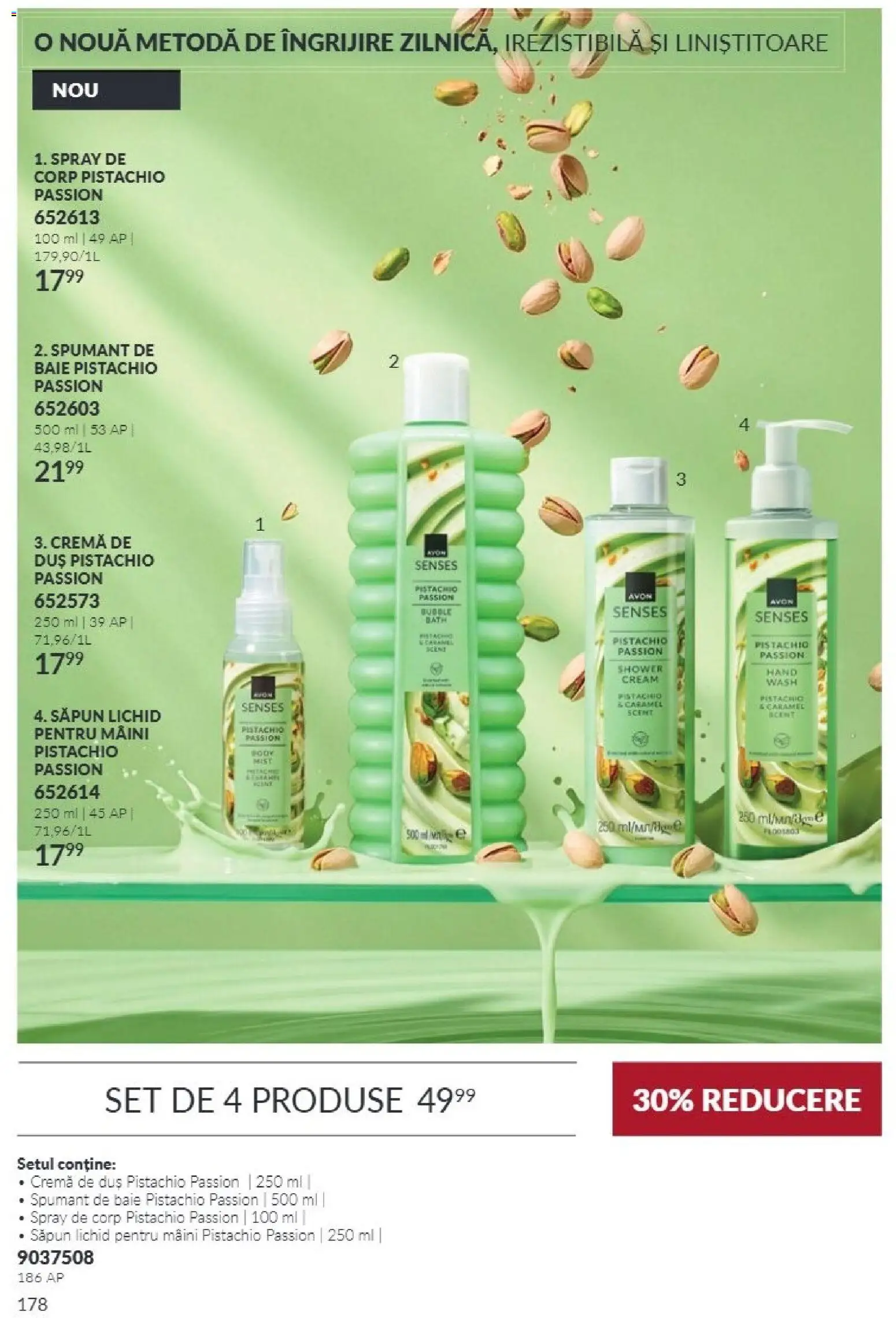 Catalog Avon 1 - 31 Octombrie 2026 | Pagina 178 | Produse: Duș, Cremă, Săpun, Săpun lichid