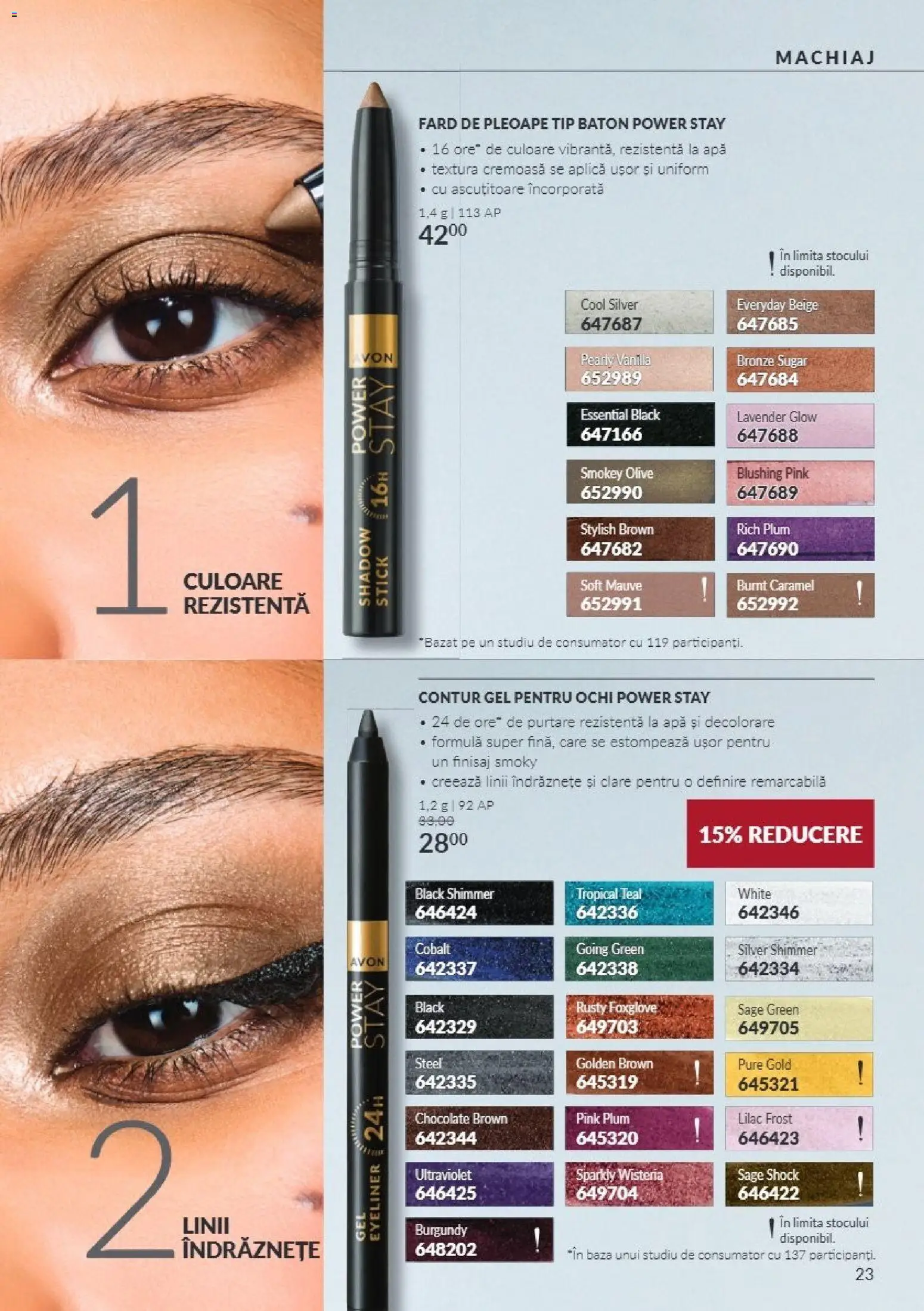 Catalog Avon 1 - 31 Octombrie 2026 | Pagina 23 | Produse: Tip, Apă, Power, Black
