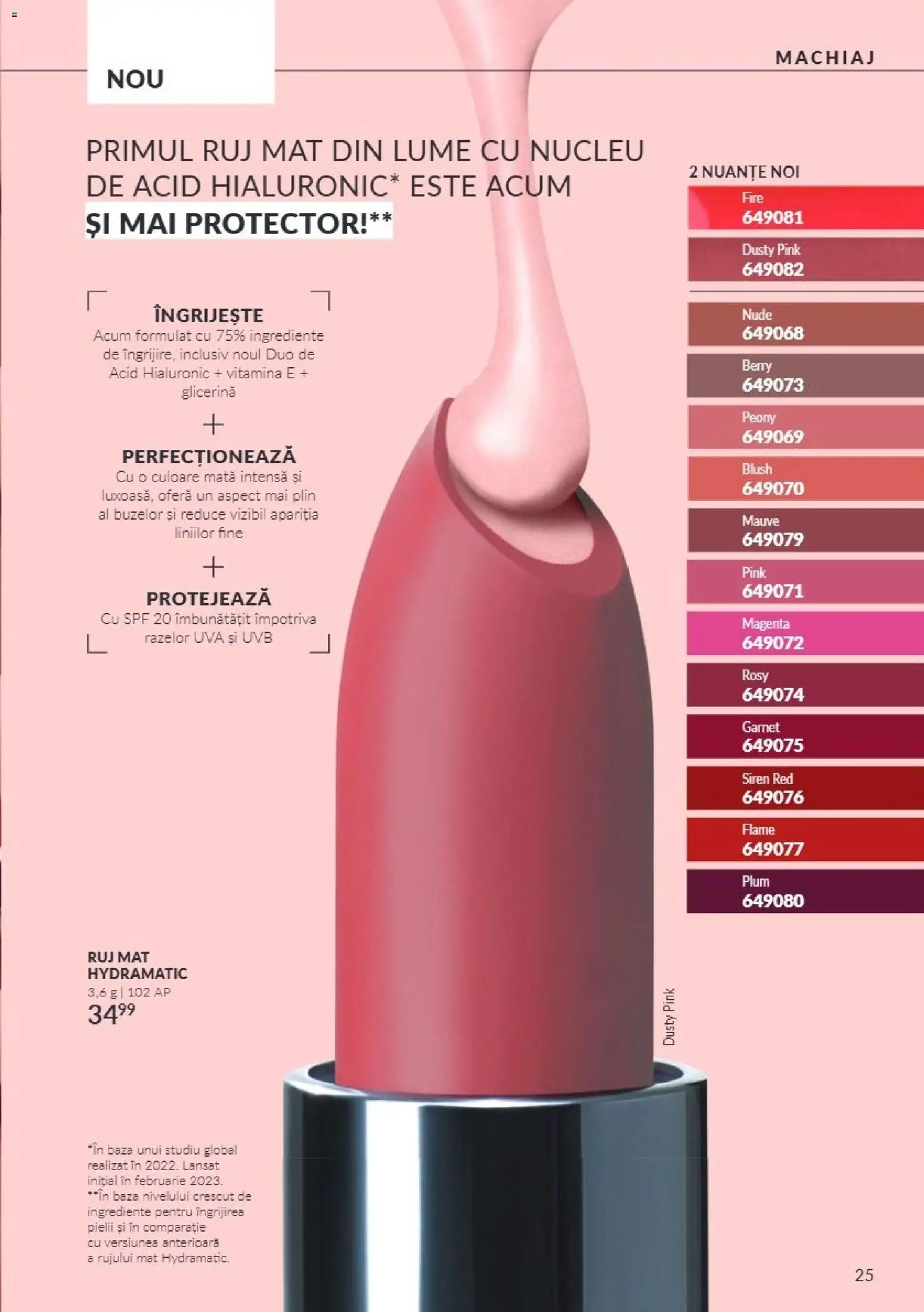 Catalog Avon 1 - 31 Octombrie 2026 | Pagina 25 | Produse: Machiaj, Blush, Ruj
