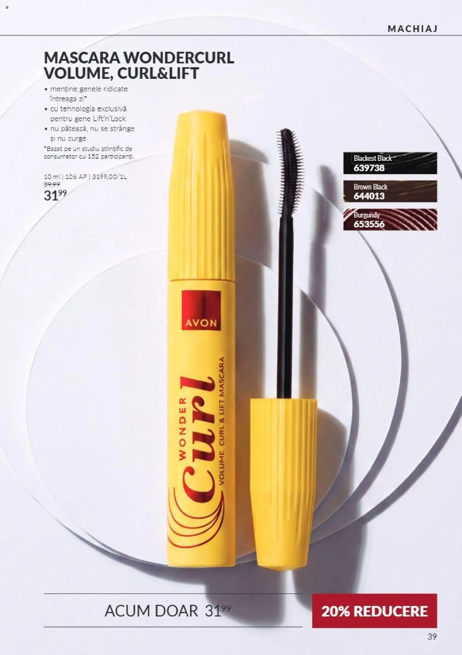 Catalog Avon 1 - 31 Octombrie 2026 | Pagina 39 | Produse: Machiaj, Mascara, Black
