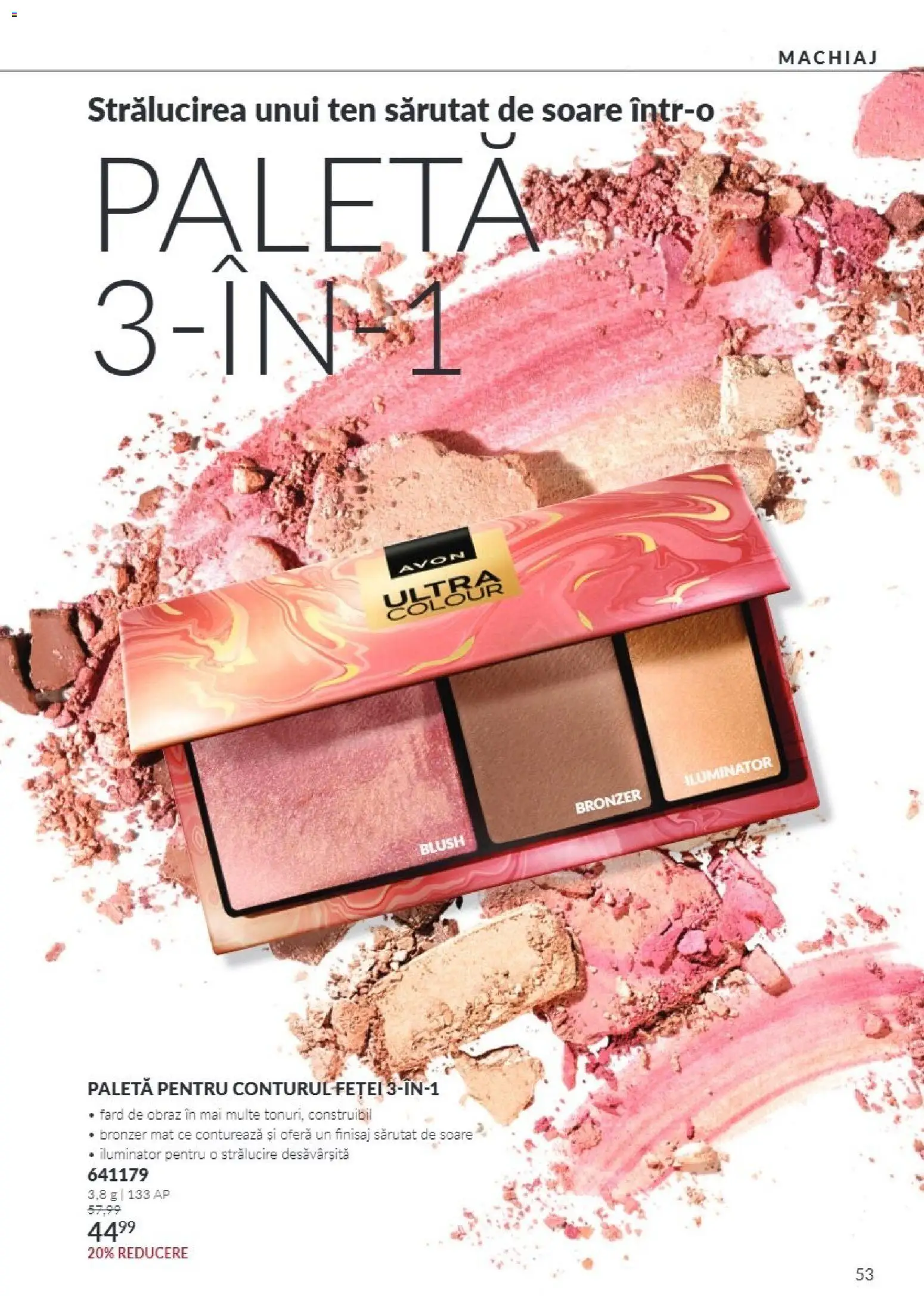 Catalog Avon 1 - 31 Octombrie 2026 | Pagina 53 | Produse: Finisaj, Machiaj, Bronzer, Iluminator