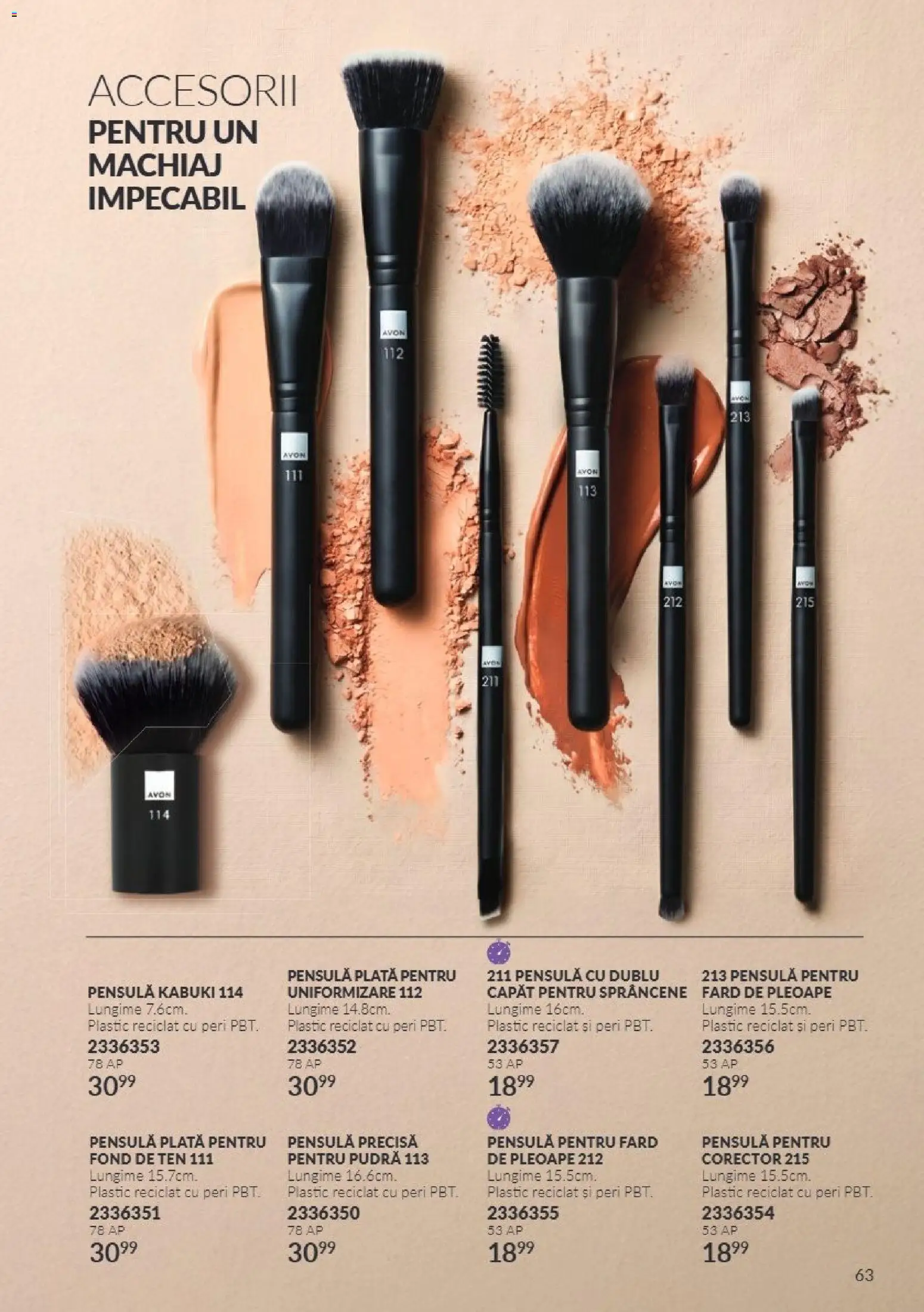 Catalog Avon 1 - 31 Octombrie 2026 | Pagina 63 | Produse: Fond de ten, Machiaj, Pudră, Fard de pleoape