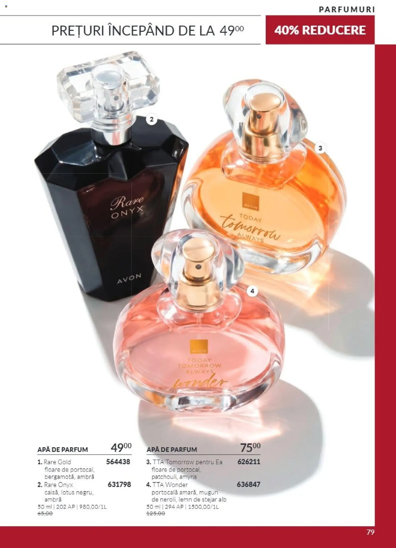 Catalog Avon 1 - 31 Octombrie 2026 | Pagina 79 | Produse: Apă de parfum, Lotus, Parfum, Apă