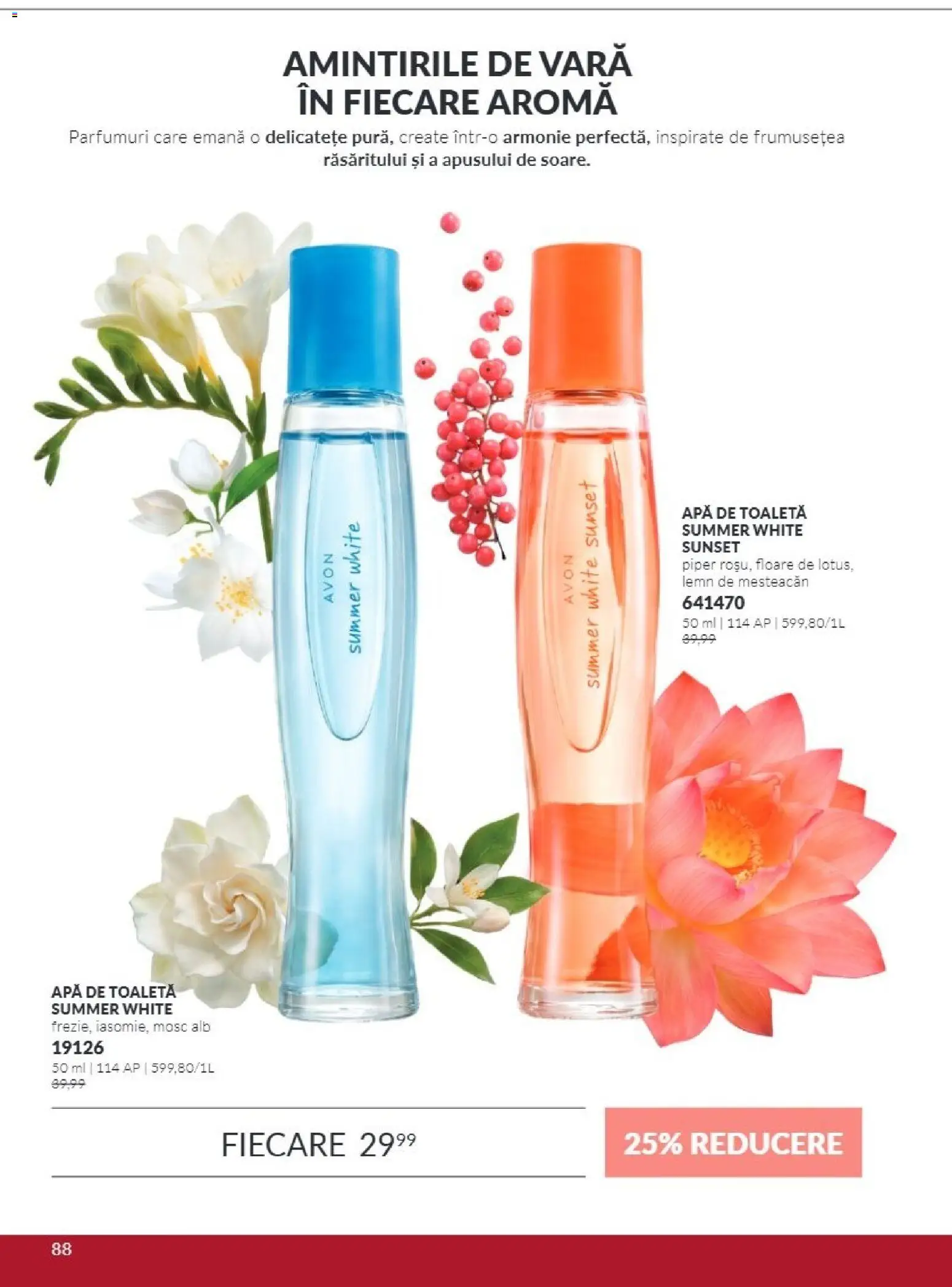 Catalog Avon 1 - 31 Octombrie 2026 | Pagina 88 | Produse: Toaletă, Apă de toaletă, Apă, Piper