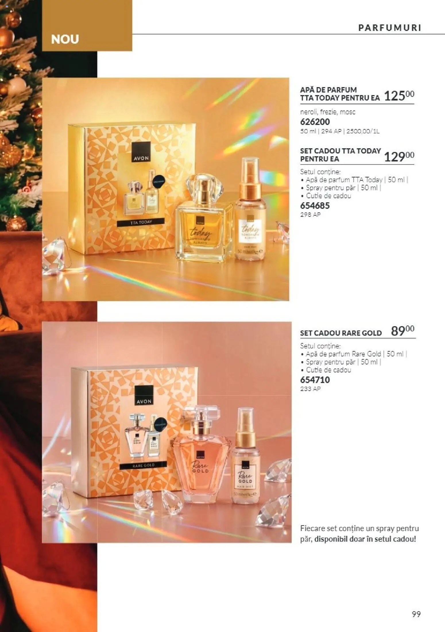 Catalog Avon 1 - 31 Octombrie 2026 | Pagina 99 | Produse: Apă de parfum, Cutie, Parfum, Apă