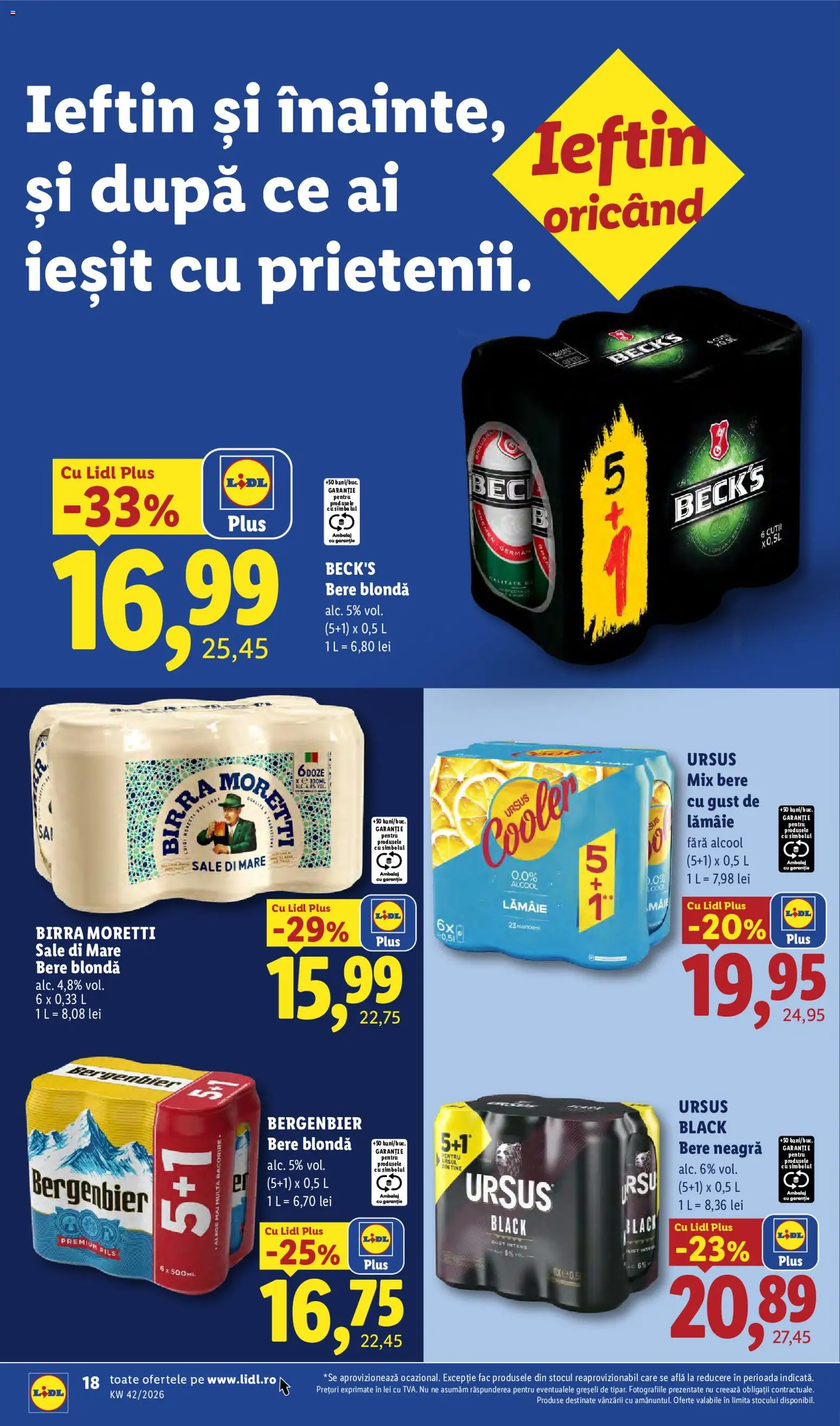 Catalog LIDL 12 - 17 Octombrie 2026 | Pagina 18 | Produse: Cooler, Lămâie, Plus, Black