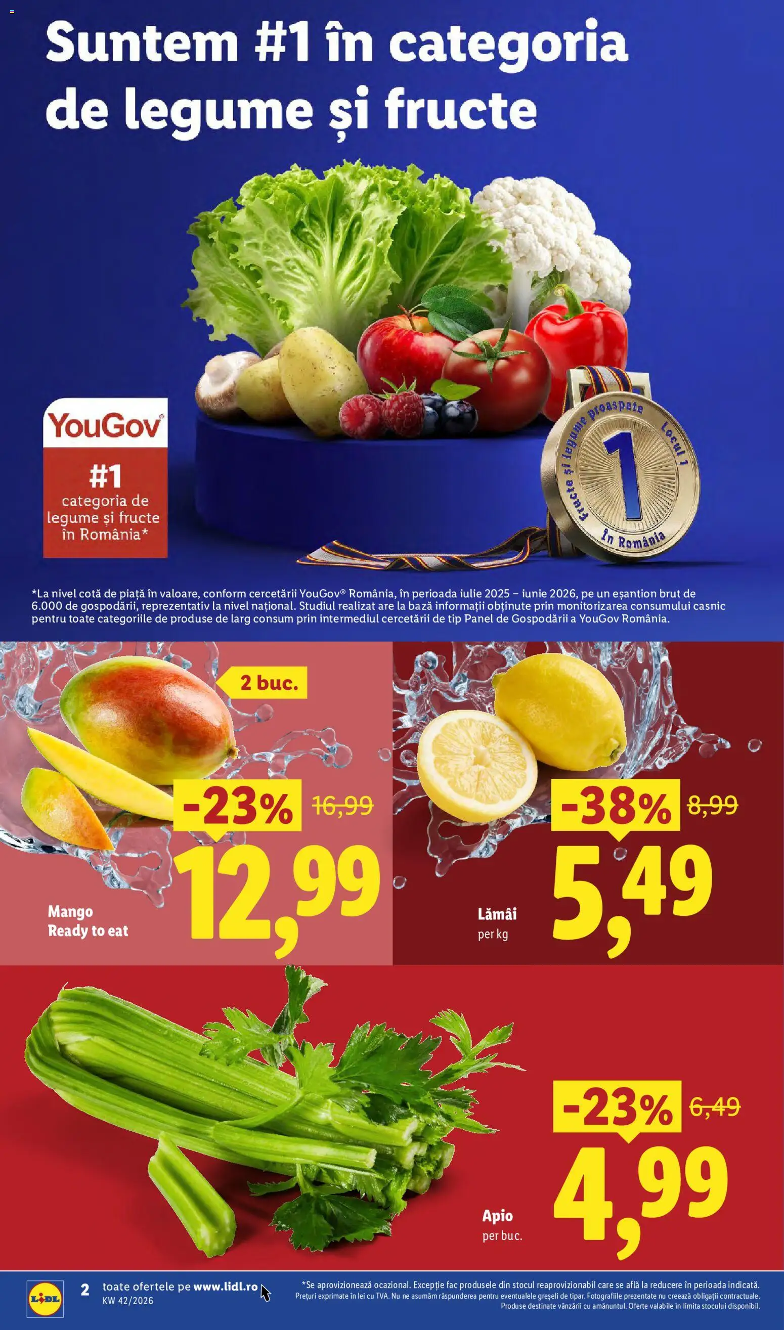 Catalog LIDL 12 - 17 Octombrie 2026 | Pagina 2 | Produse: Lamai, Tip, Legume, Fructe