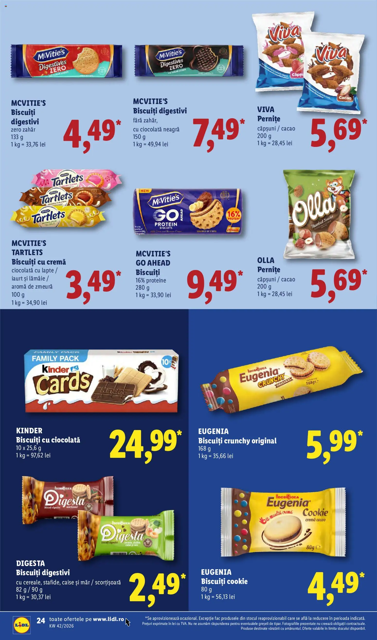 Catalog LIDL 12 - 17 Octombrie 2026 | Pagina 24 | Produse: Cremă, Ciocolată, Cacao, Caise