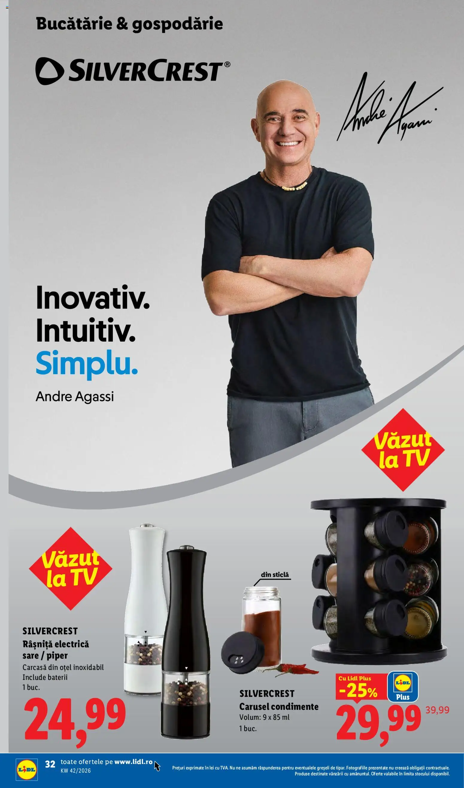 Catalog LIDL 12 - 17 Octombrie 2026 | Pagina 32 | Produse: Carcasă, Bucătărie, Sare, Plus