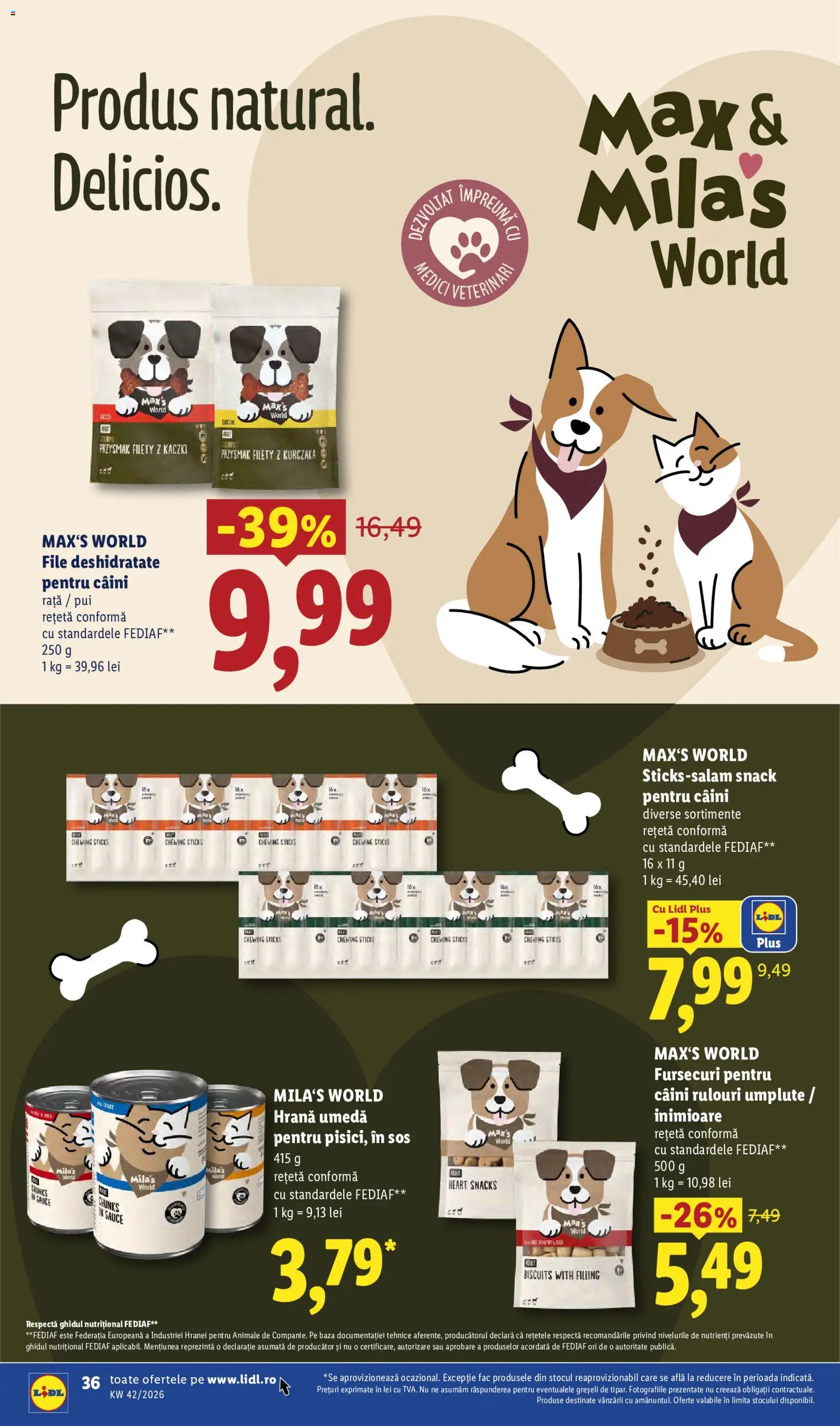 Catalog LIDL 12 - 17 Octombrie 2026 | Pagina 36 | Produse: Pui, Rață, Sos, Plus