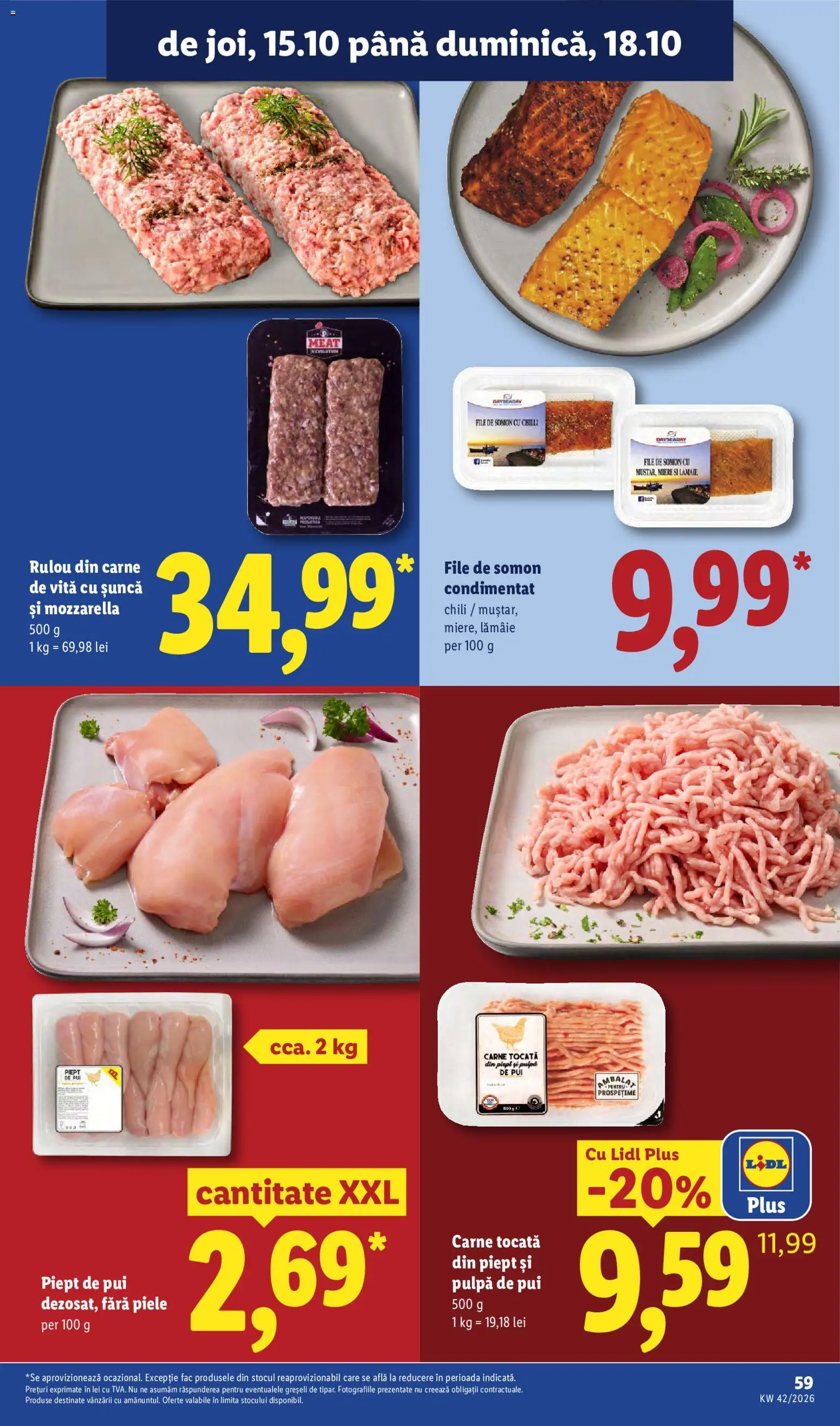 Catalog LIDL 12 - 17 Octombrie 2026 | Pagina 59 | Produse: Chilli, Miere, Șuncă, Somon