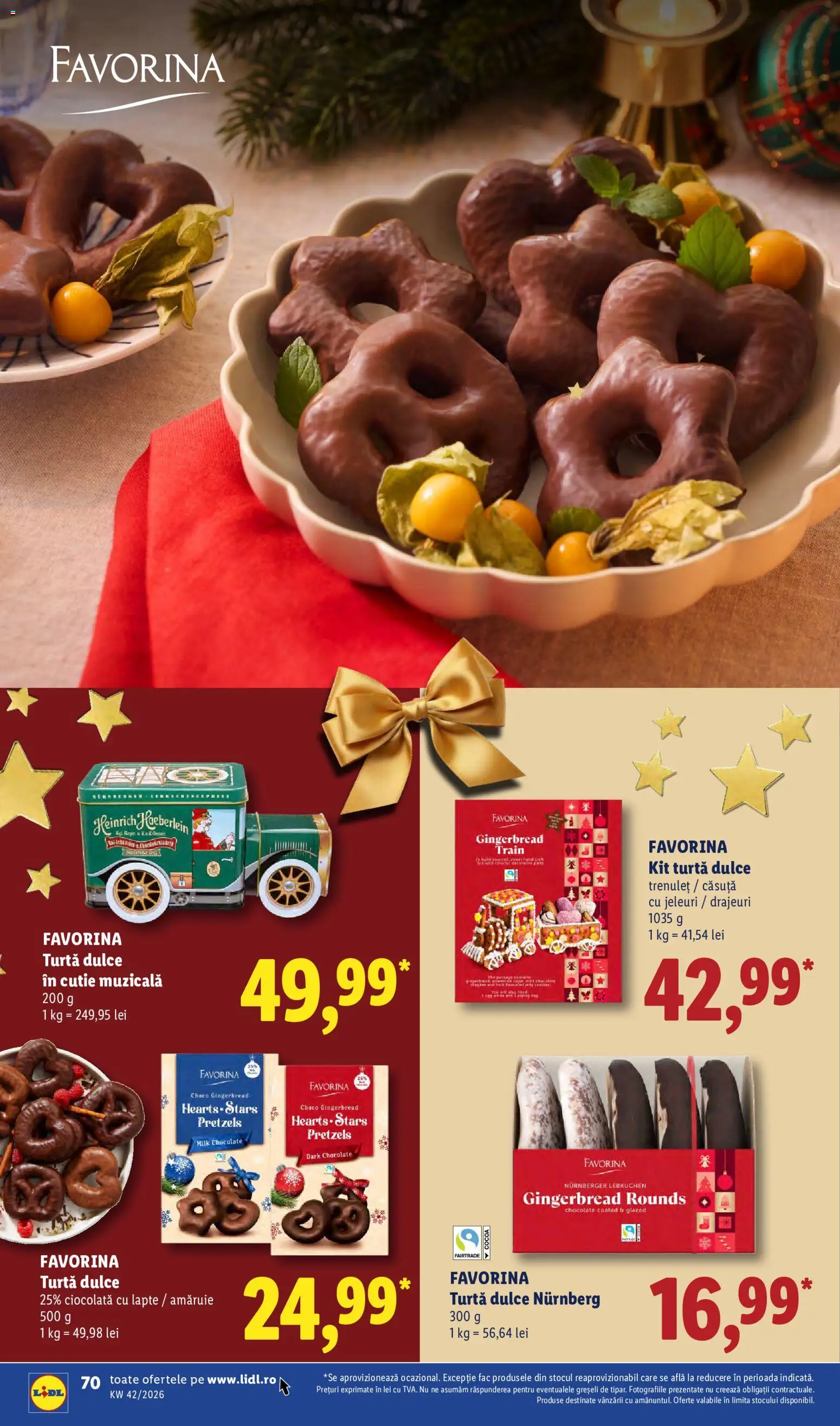 Catalog LIDL 12 - 17 Octombrie 2026 | Pagina 70 | Produse: Lapte, Ciocolată, Turtă dulce, Jeleuri