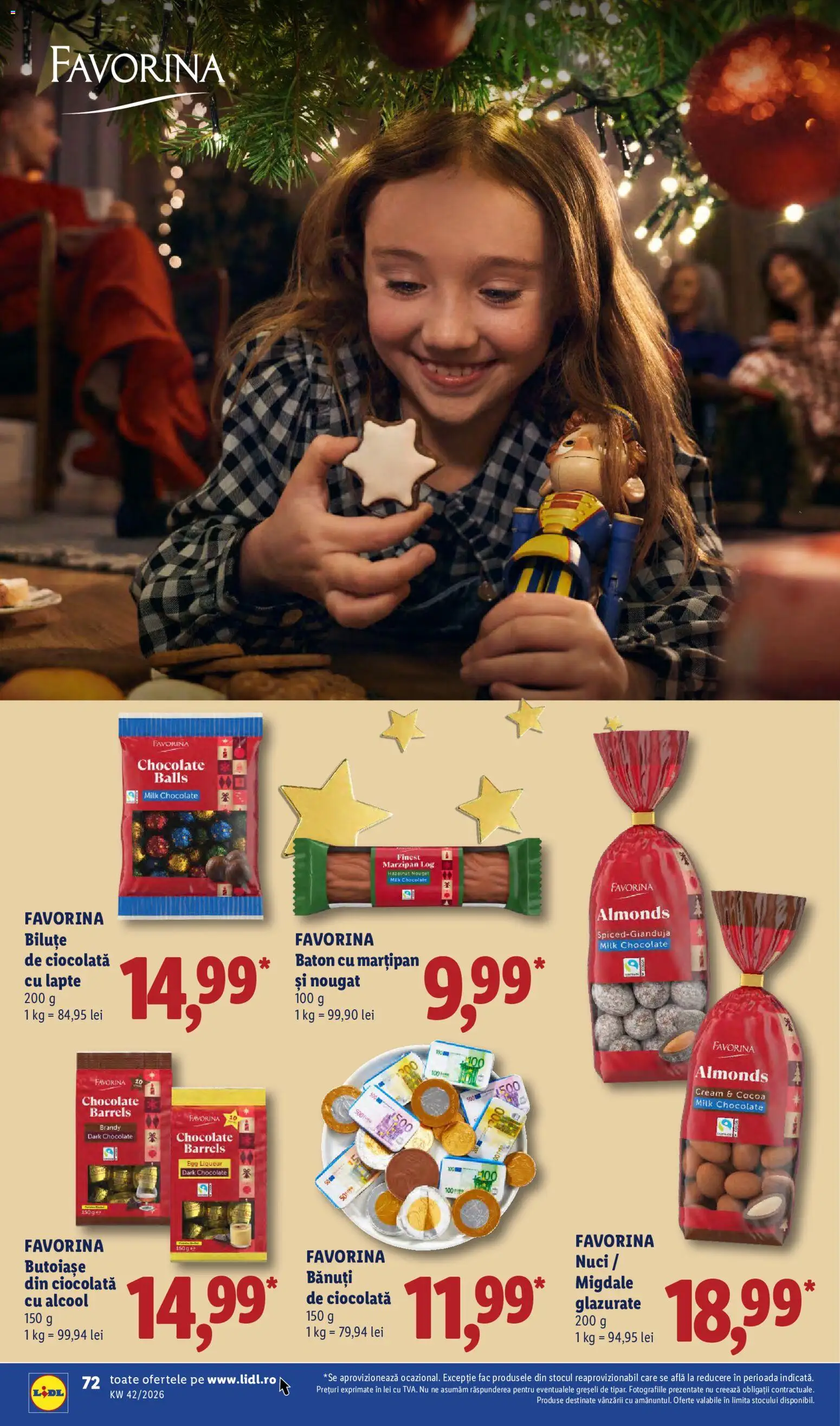 Catalog LIDL 12 - 17 Octombrie 2026 | Pagina 72 | Produse: Migdale, Lapte, Ciocolată, Nuci