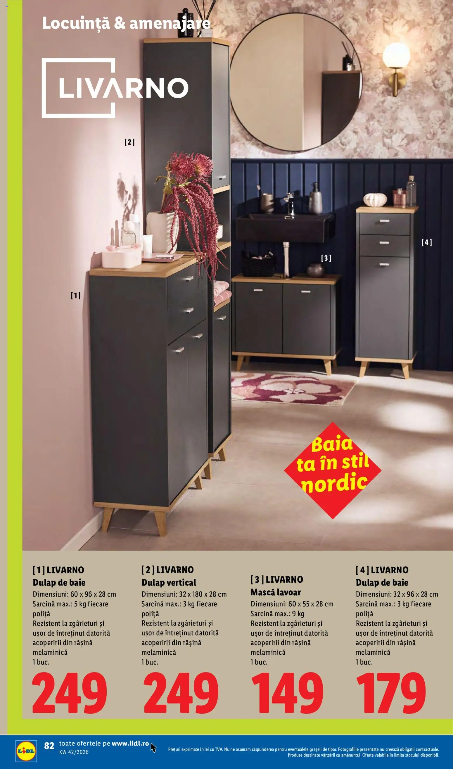 Catalog LIDL 12 - 17 Octombrie 2026 | Pagina 82 | Produse: Lavoar