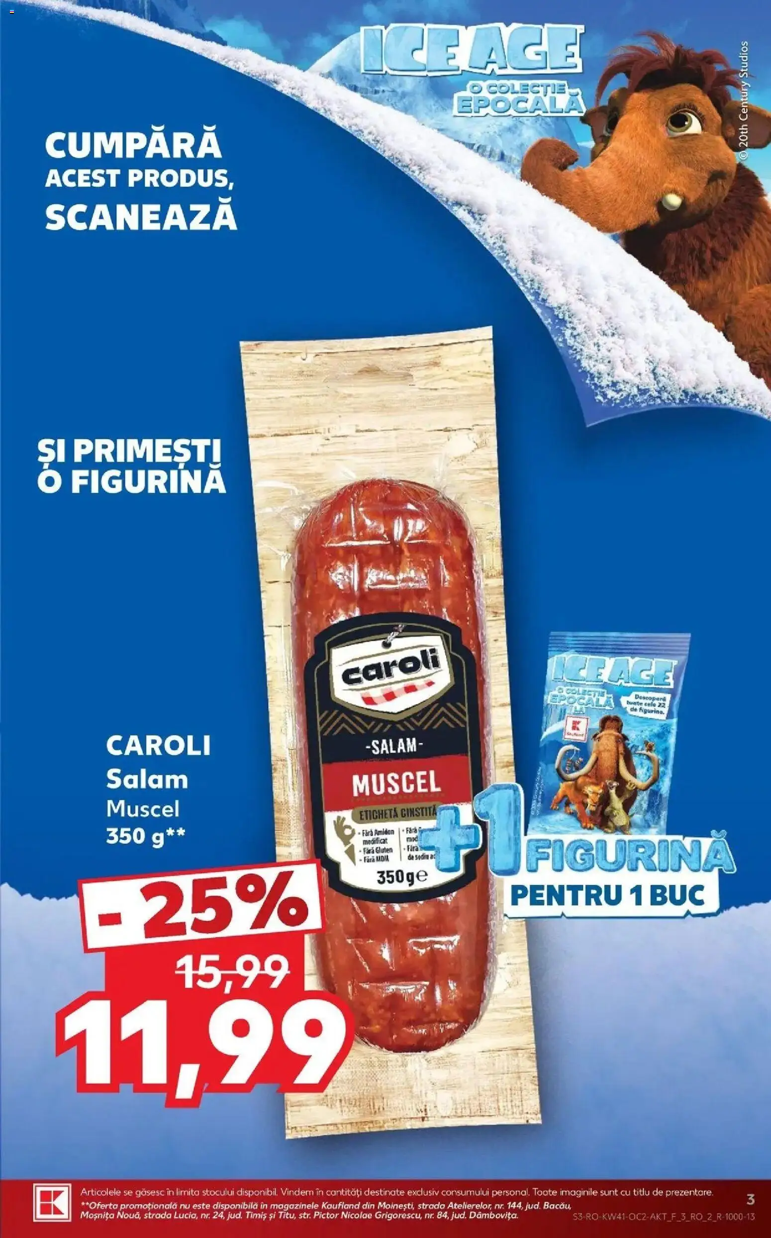 Catalog Kaufland 7 - 12 Octombrie 2026 | Pagina 3 | Produse: Salam