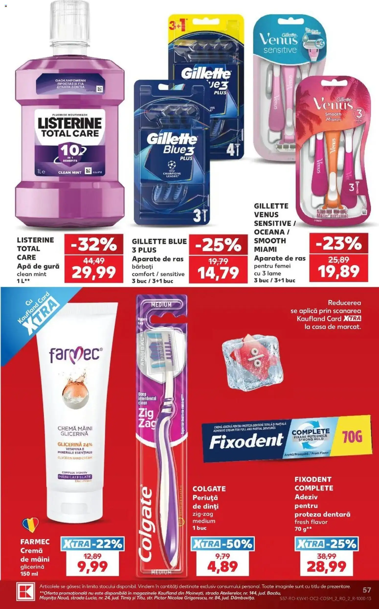 Catalog Kaufland 7 - 12 Octombrie 2026 | Pagina 57 | Produse: Mâner, Cremă, Apă de gură, Apă