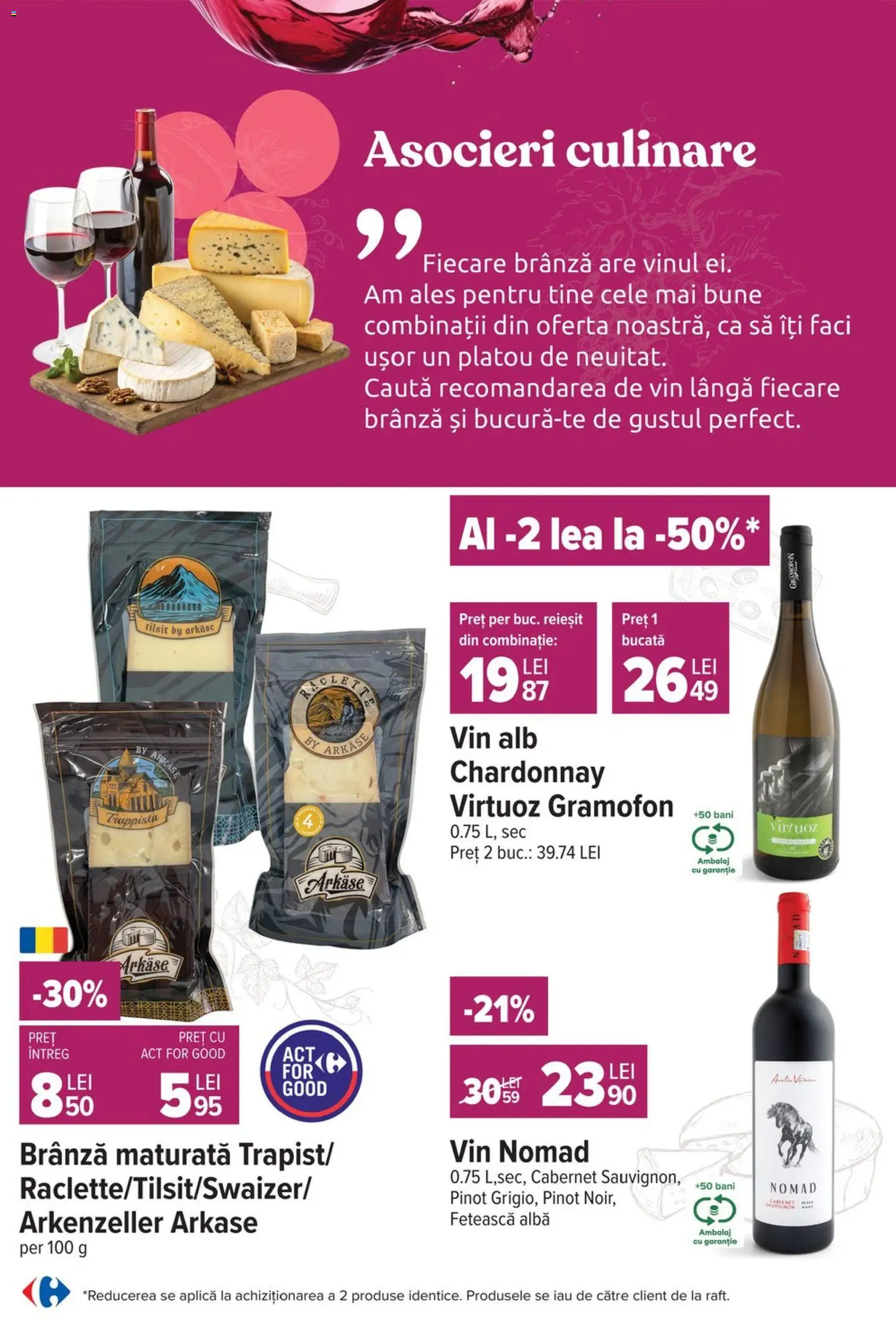Catalog Carrefour 7 - 19 Octombrie 2026 | Pagina 21 | Produse: Alba, Aplică, Vin alb, Brânză