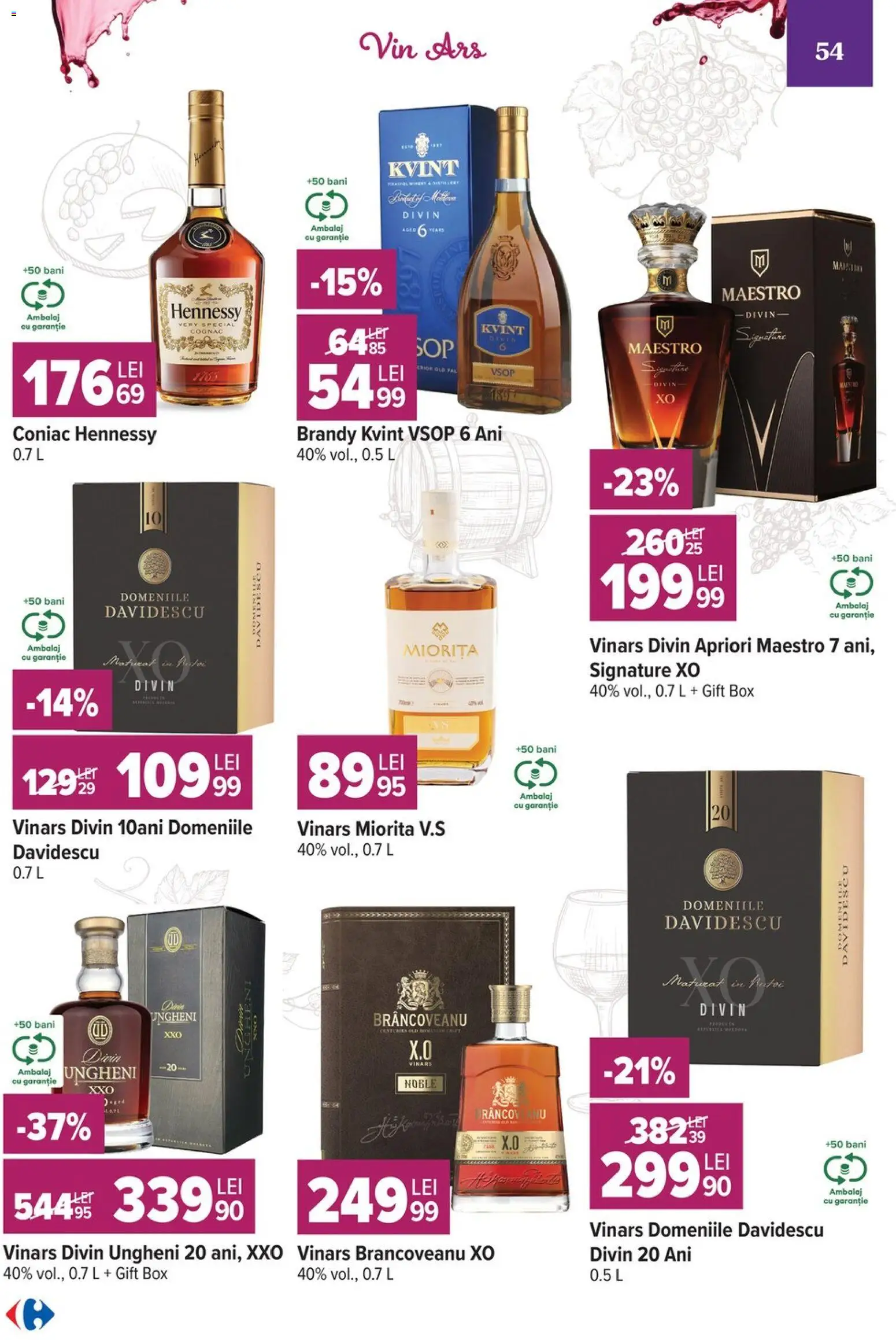 Catalog Carrefour 7 - 19 Octombrie 2026 | Pagina 54 | Produse: Vin