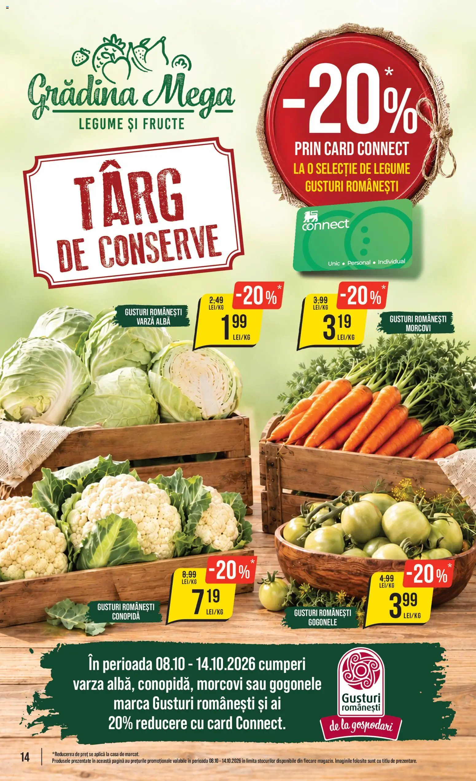 Catalog Mega Image 8 - 13 Octombrie 2026 | Pagina 14 | Produse: Varză, Alba, Aplică, Legume