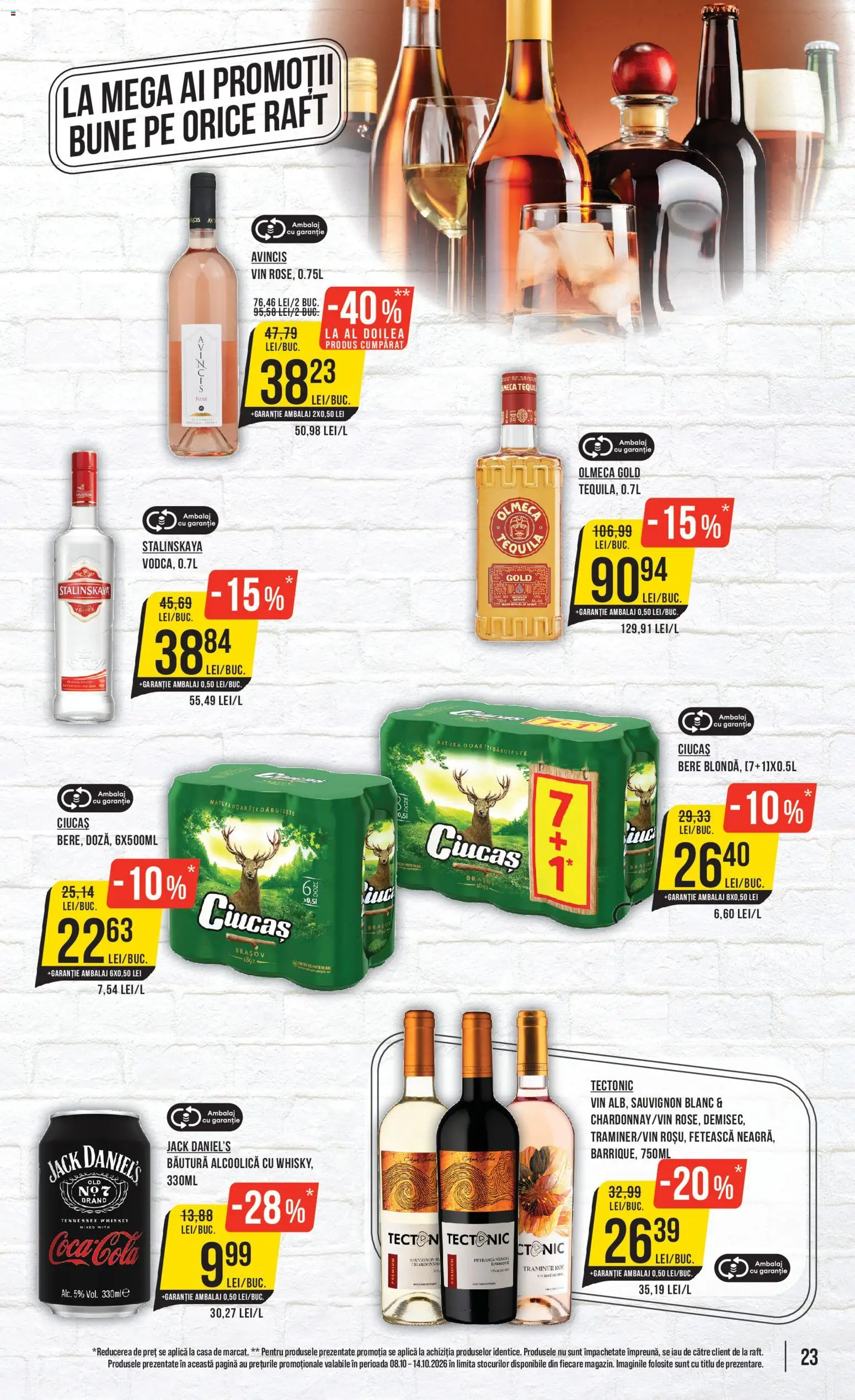 Catalog Mega Image 8 - 13 Octombrie 2026 | Pagina 23 | Produse: Premium, Aplică, Raft, Vin