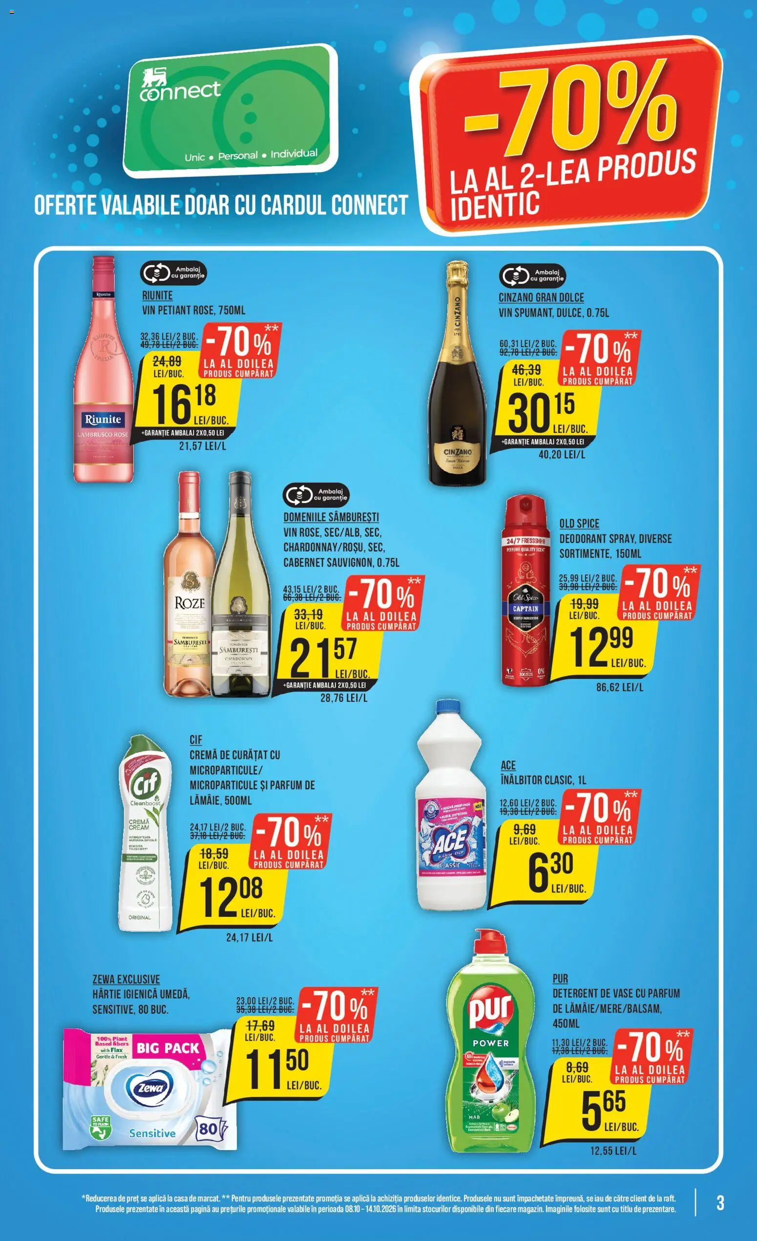 Catalog Mega Image 8 - 13 Octombrie 2026 | Pagina 3 | Produse: Old Spice, Aplică, Vin, Detergent