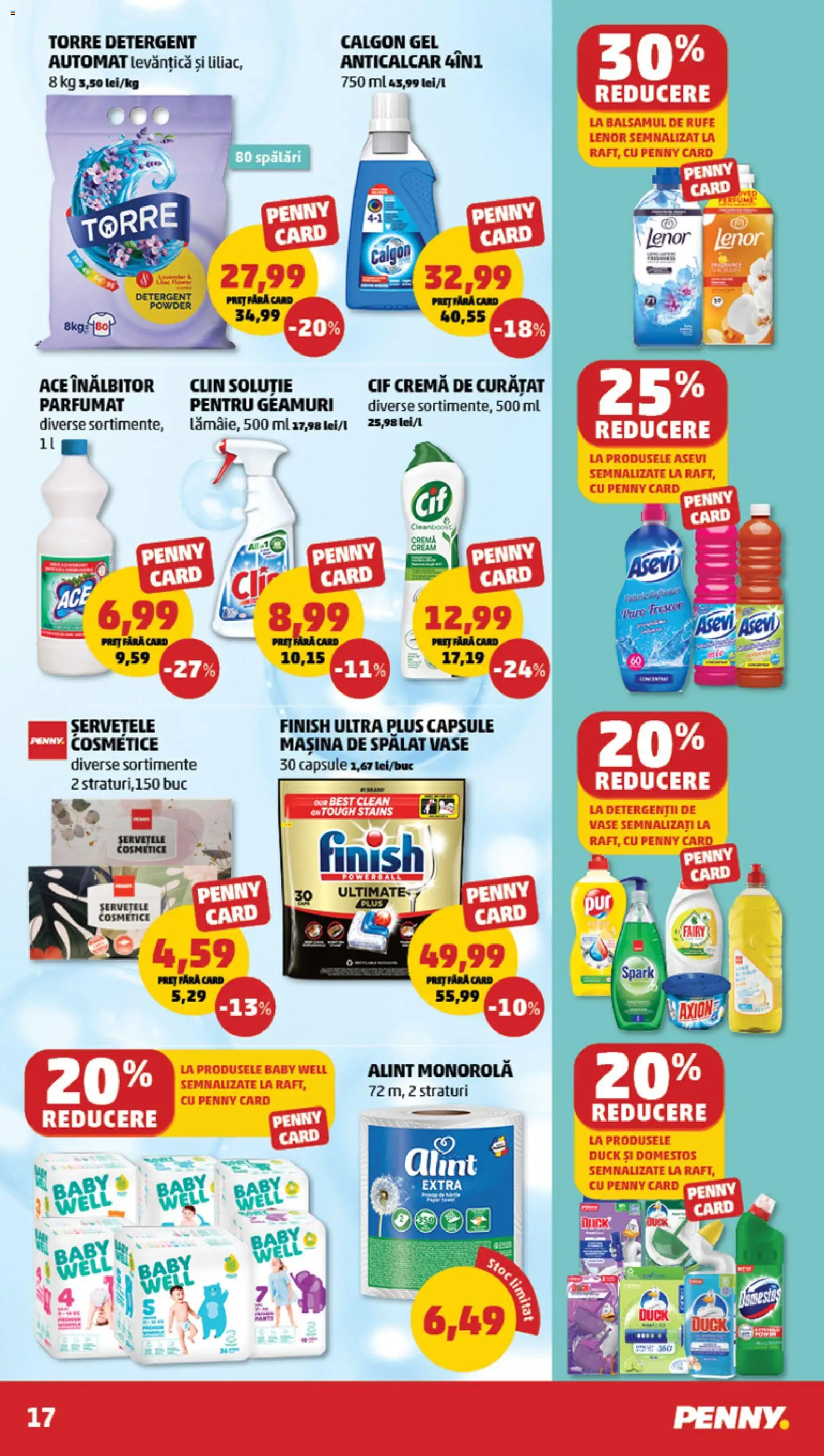 Catalog PENNY Market 7 - 12 Octombrie 2026 | Pagina 17 | Produse: Cif, Calgon, Mașină De Spălat, Cremă