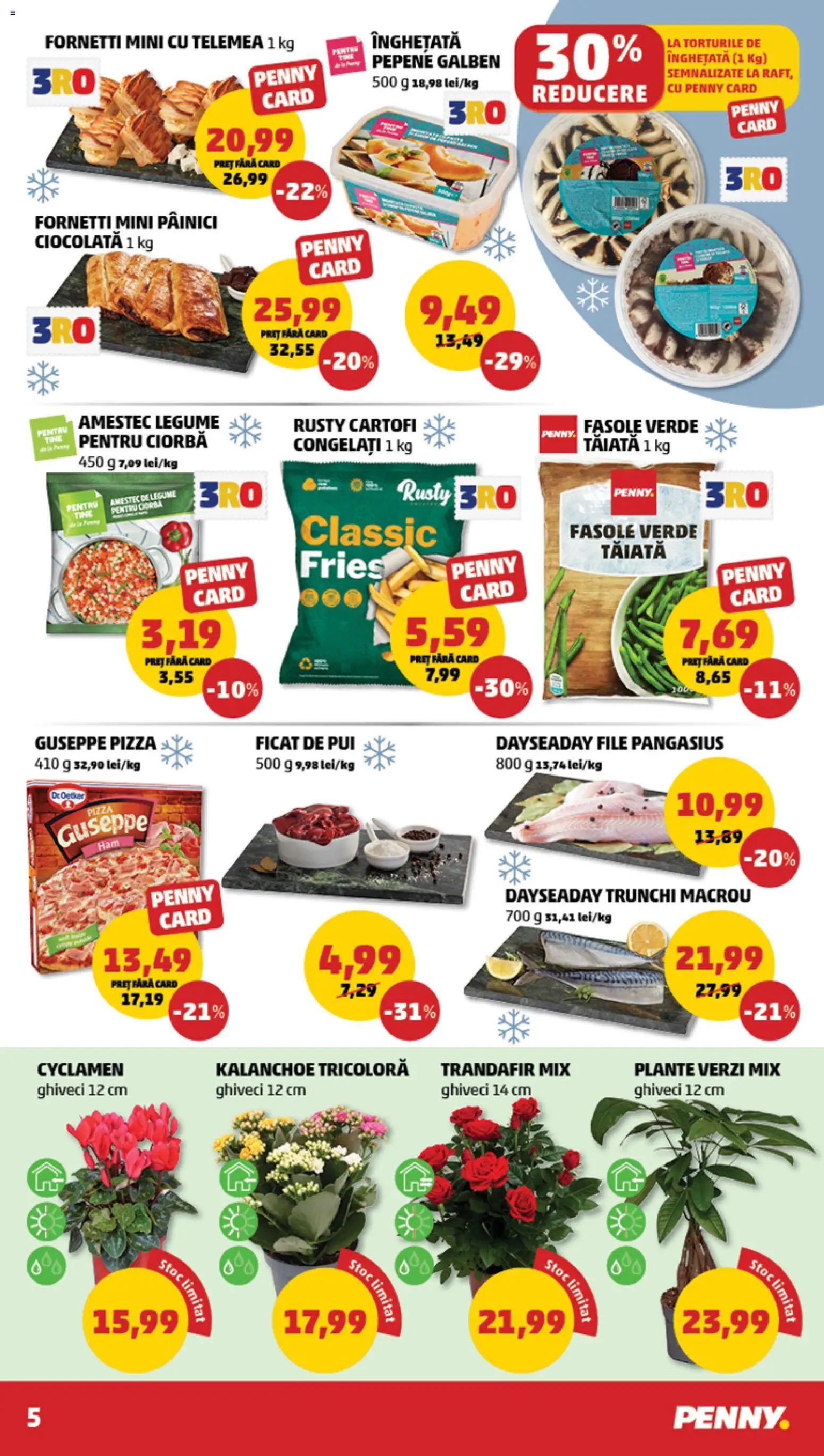 Catalog PENNY Market 7 - 12 Octombrie 2026 | Pagina 5 | Produse: Ciocolată, Pizza, Trunchi, Cartofi