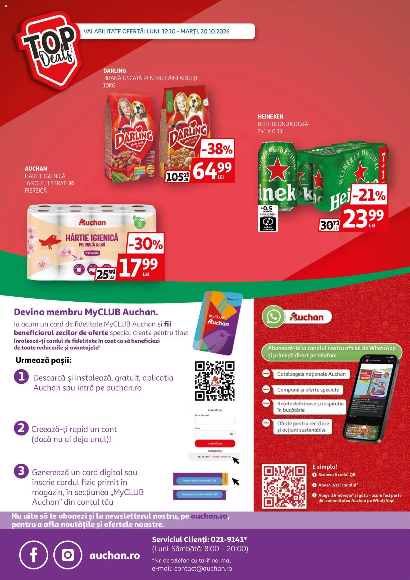 Catalog Auchan 12 - 19 Octombrie 2026 | Pagina 32 | Produse: Piersică, Telefon, Alba, Bucătărie