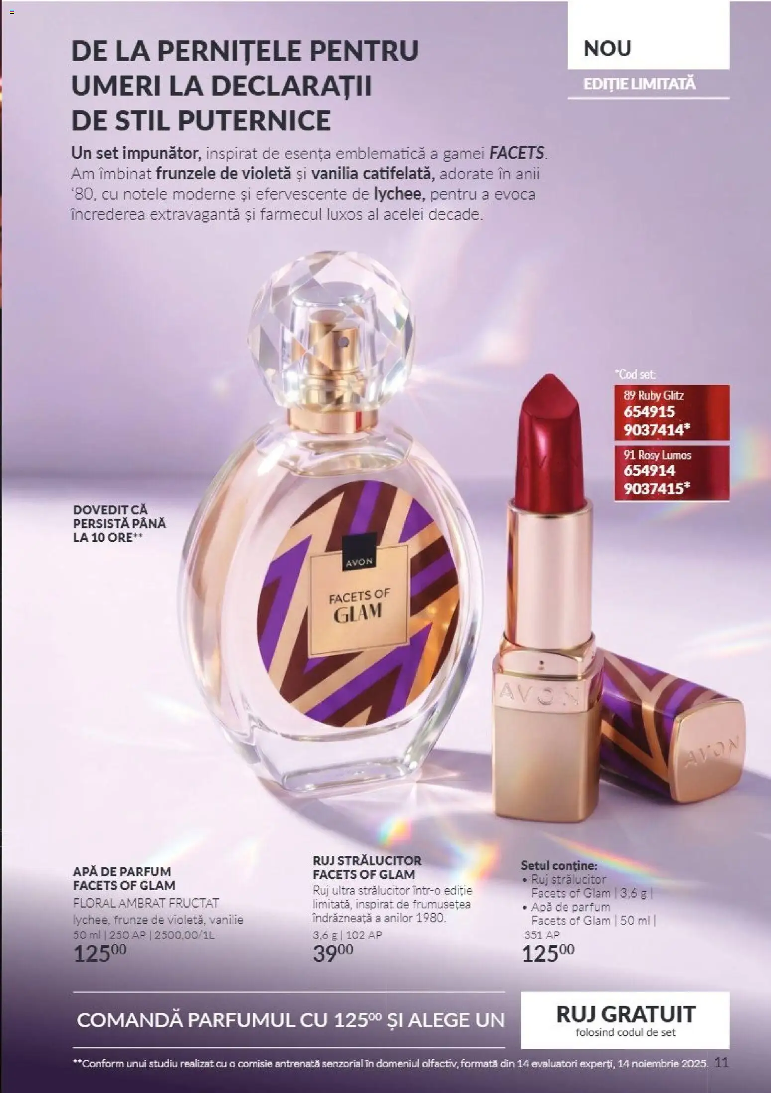 Catalog Avon 1 - 30 Noiembrie 2026 | Pagina 11 | Produse: Apă de parfum, Parfum, Ruj, Apă
