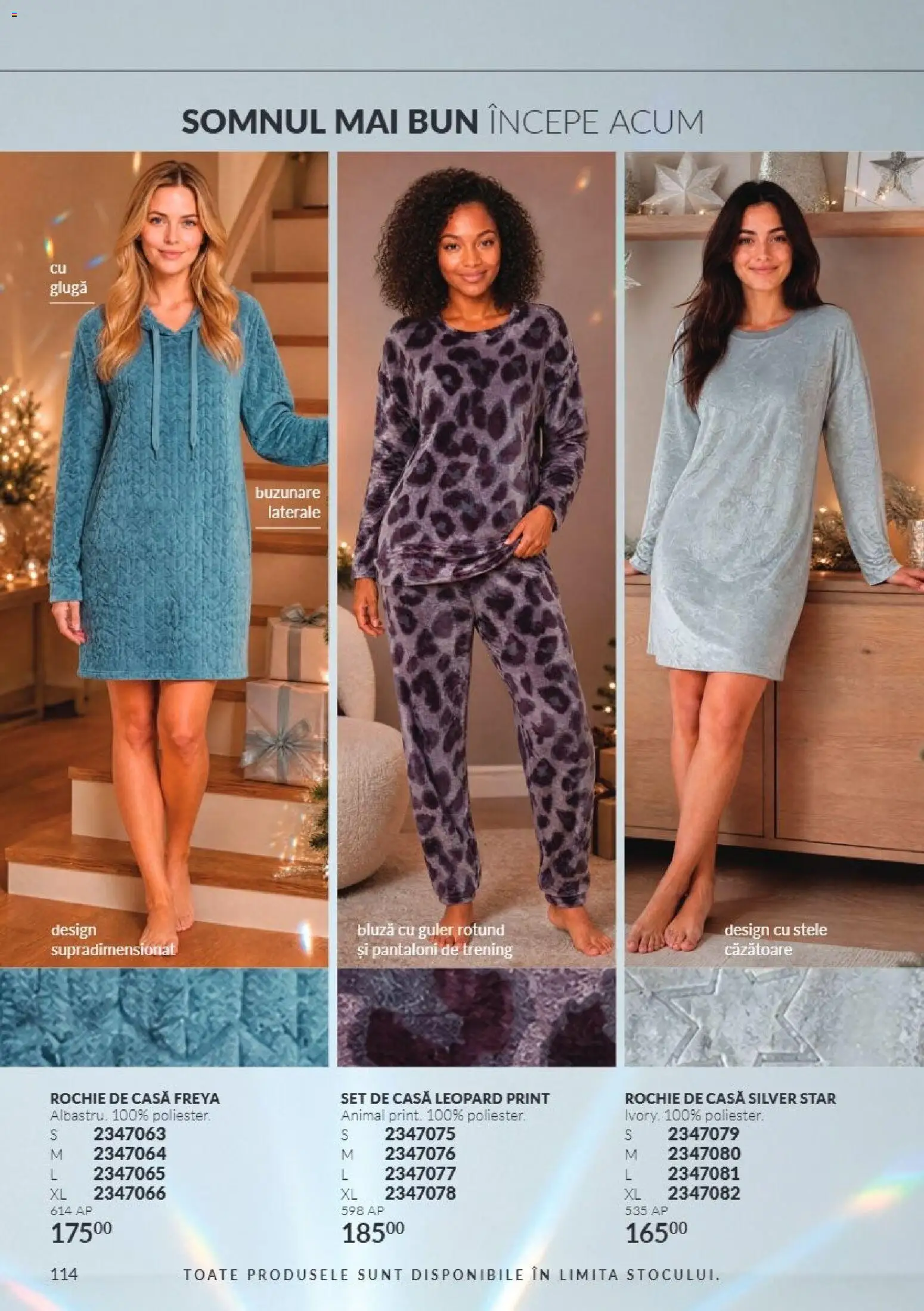 Catalog Avon 1 - 30 Noiembrie 2026 | Pagina 114 | Produse: Rochie, Bluză, Pantaloni, Pantaloni de trening