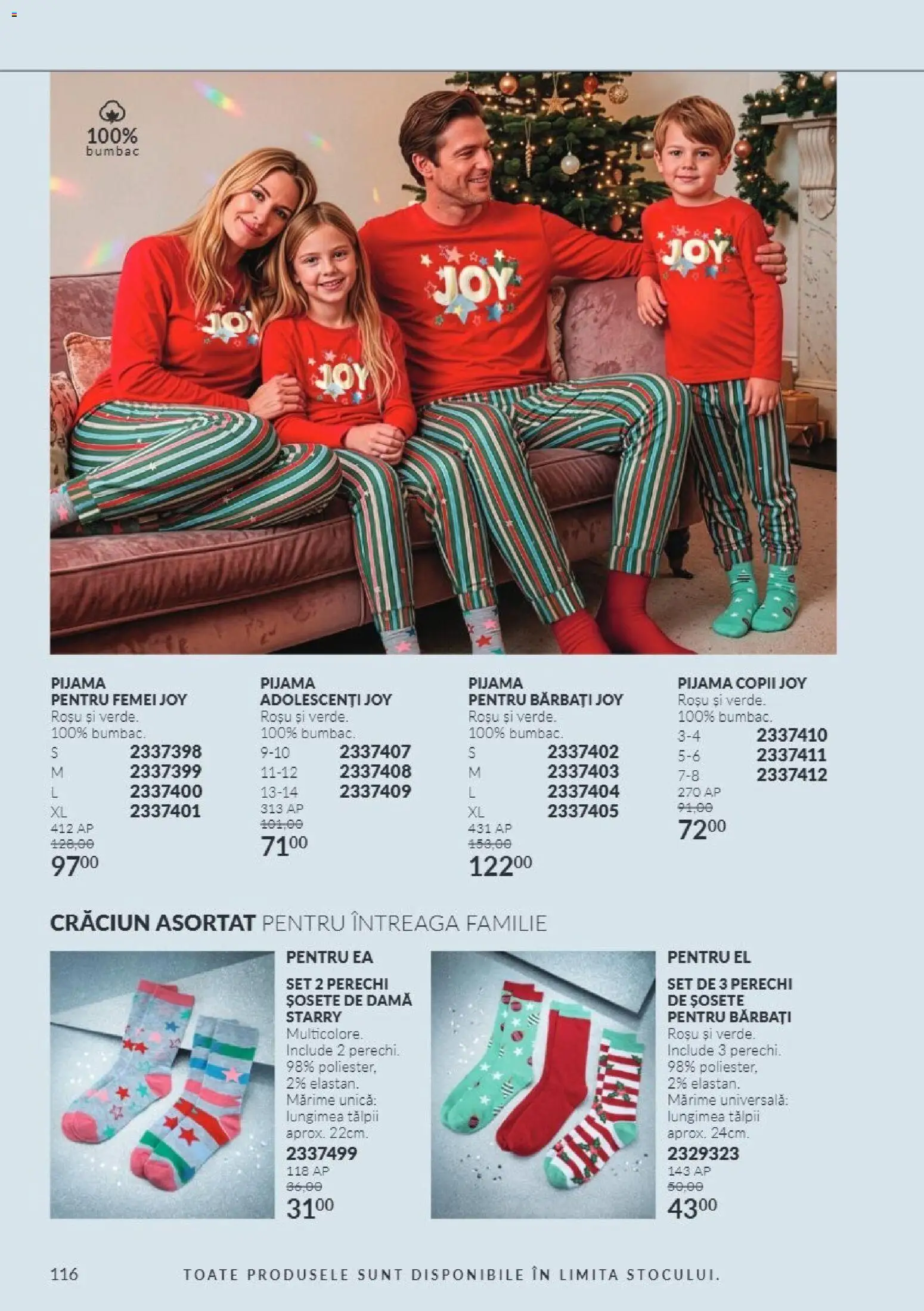 Catalog Avon 1 - 30 Noiembrie 2026 | Pagina 116 | Produse: Pijamă, Șosete