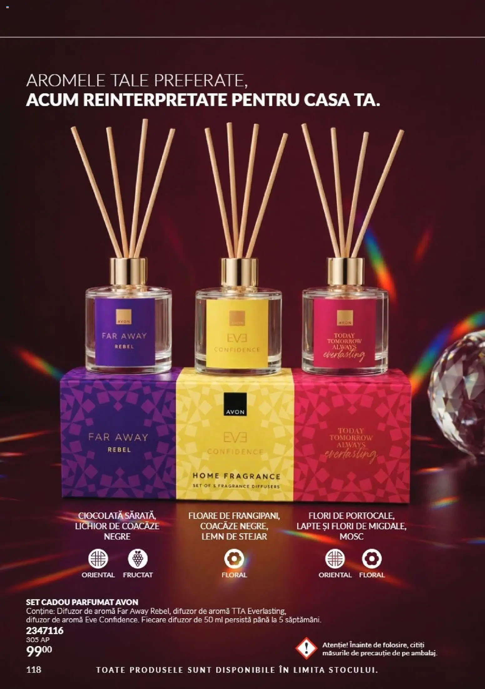Catalog Avon 1 - 30 Noiembrie 2026 | Pagina 118 | Produse: Lichior, Lapte, Ciocolată, Flori