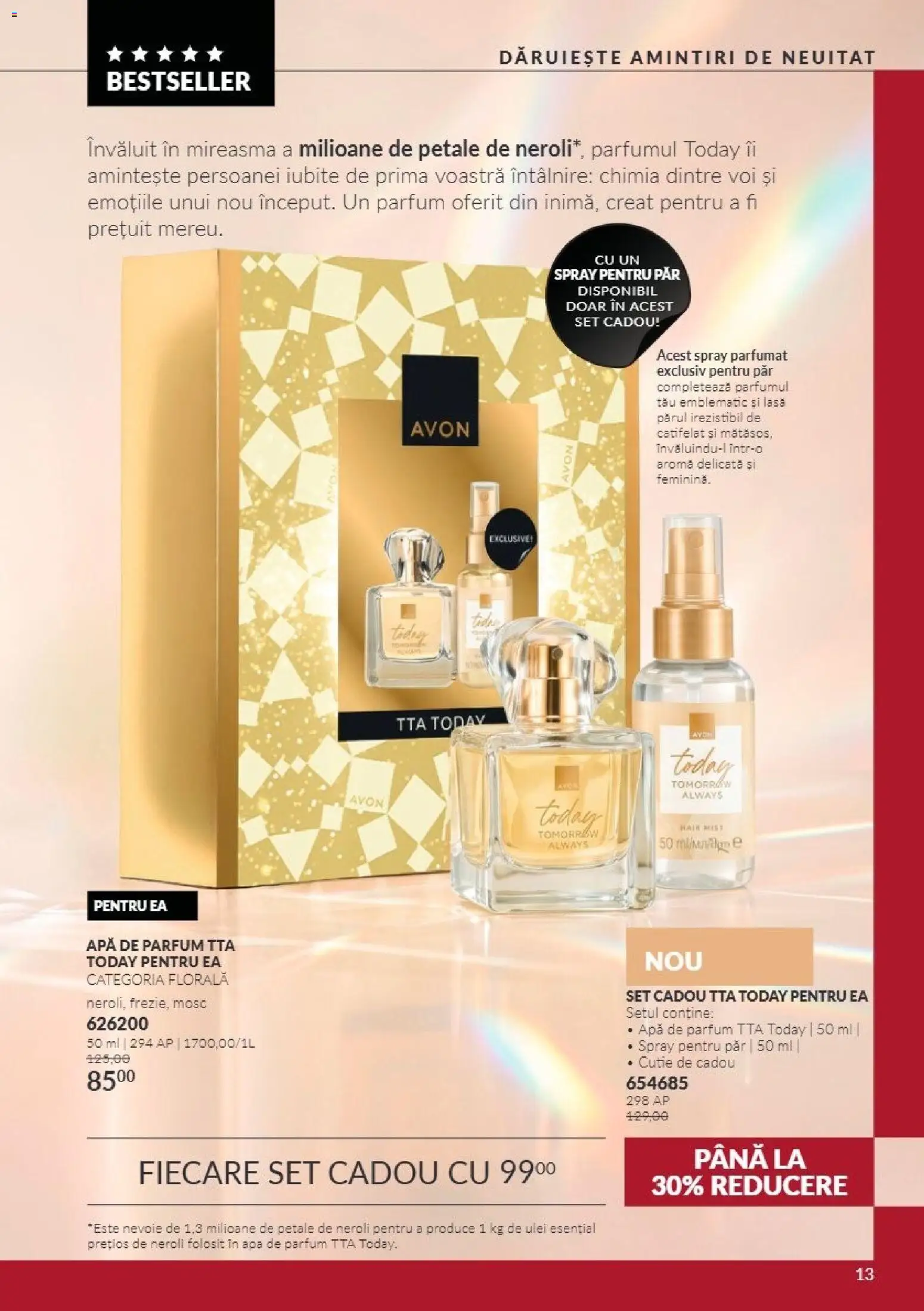 Catalog Avon 1 - 30 Noiembrie 2026 | Pagina 13 | Produse: Apă de parfum, Parfum, Ulei, Apă