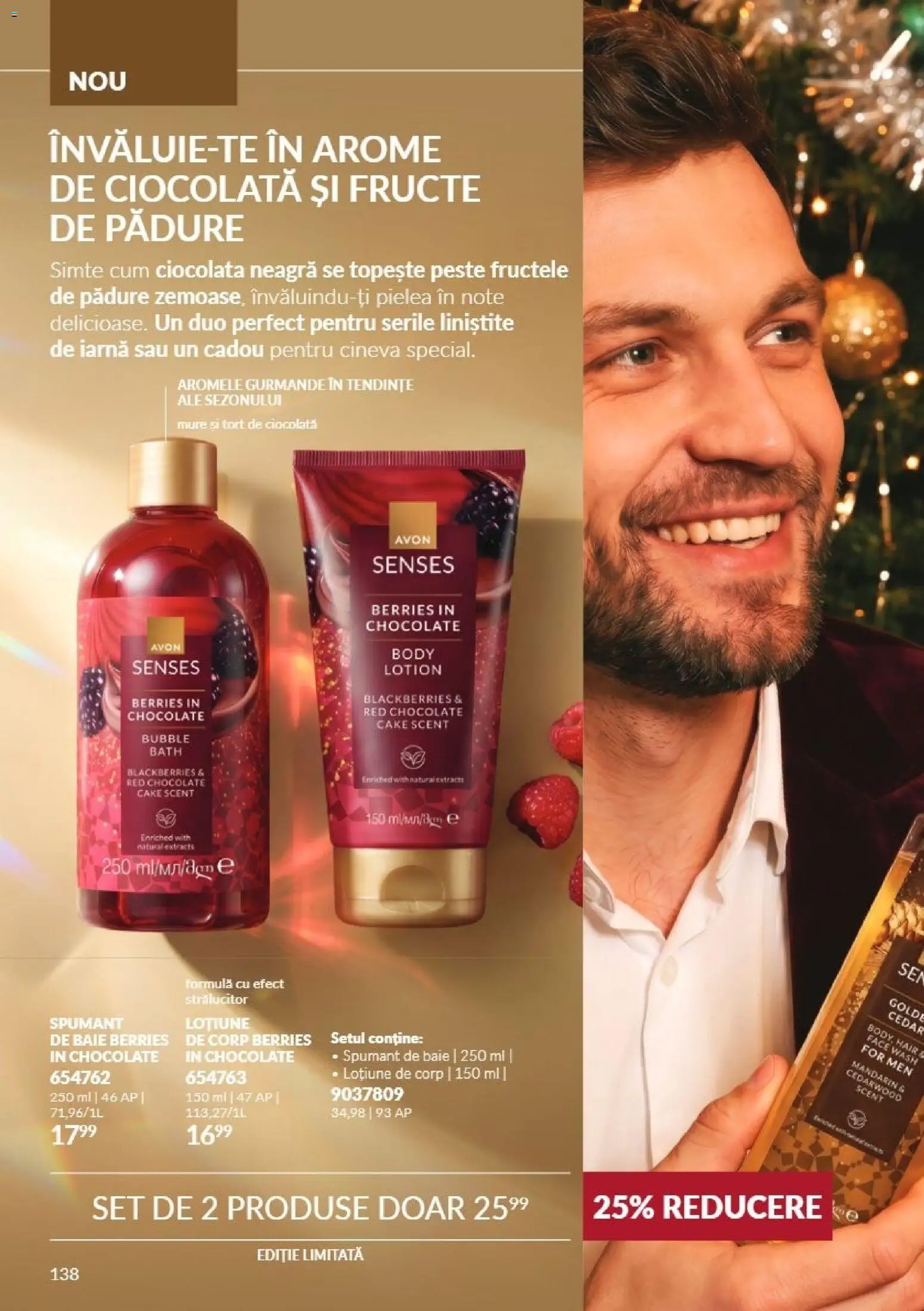 Catalog Avon 1 - 30 Noiembrie 2026 | Pagina 138 | Produse: Fructe de pădure, Tort, Pește, Lotiune de Corp