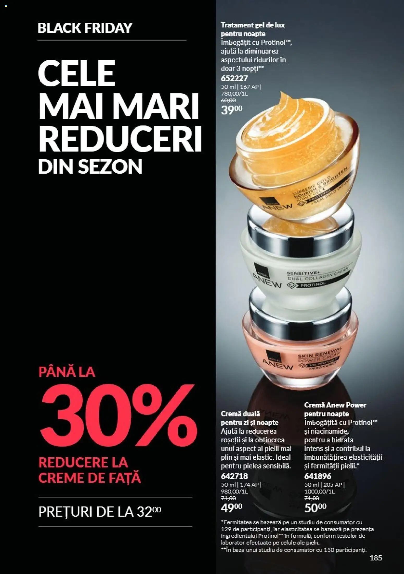 Catalog Avon 1 - 30 Noiembrie 2026 | Pagina 185 | Produse: Cremă, Lux, Power, Black