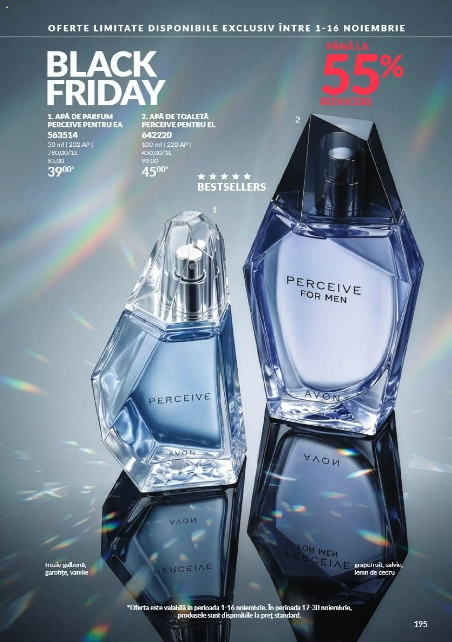 Catalog Avon 1 - 30 Noiembrie 2026 | Pagina 195 | Produse: Toaletă, Parfum, Apă de toaletă, Apă