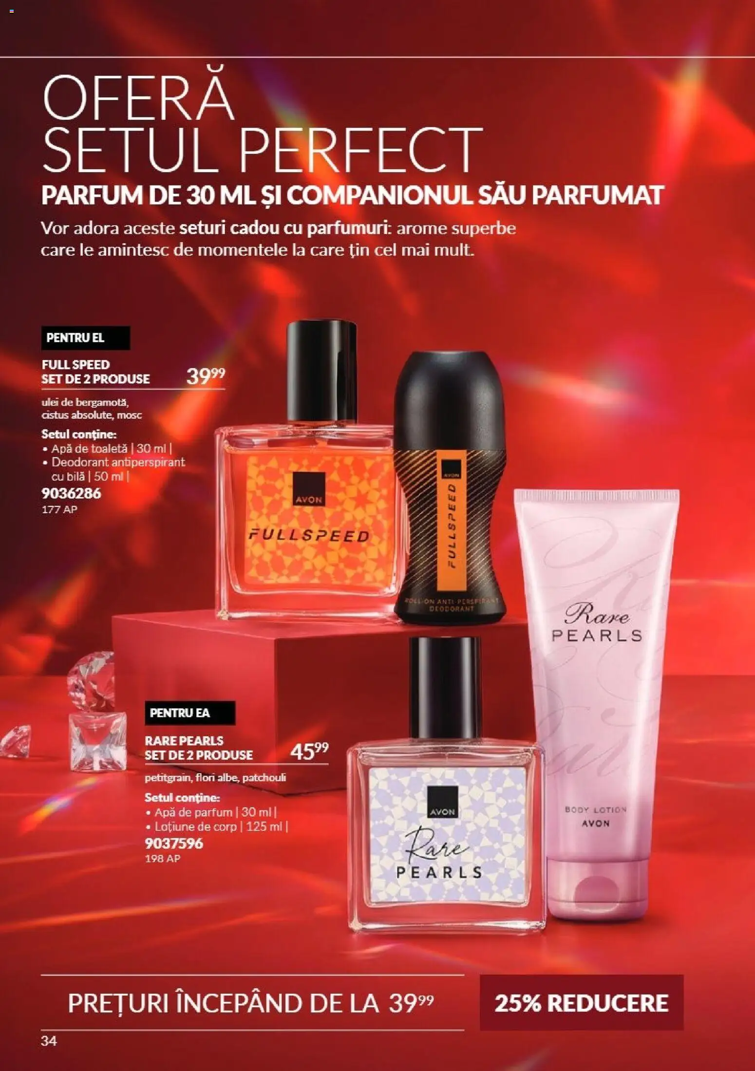 Catalog Avon 1 - 30 Noiembrie 2026 | Pagina 34 | Produse: Toaletă, Parfum, Deodorant, Flori