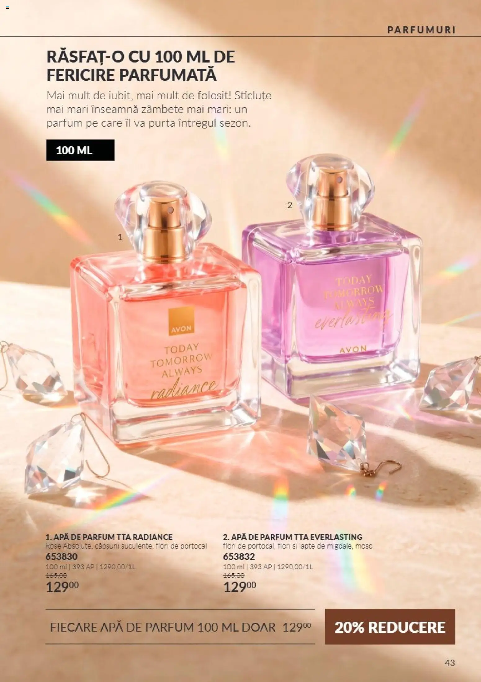 Catalog Avon 1 - 30 Noiembrie 2026 | Pagina 43 | Produse: Apă de parfum, Parfum, Căpșuni, Apă