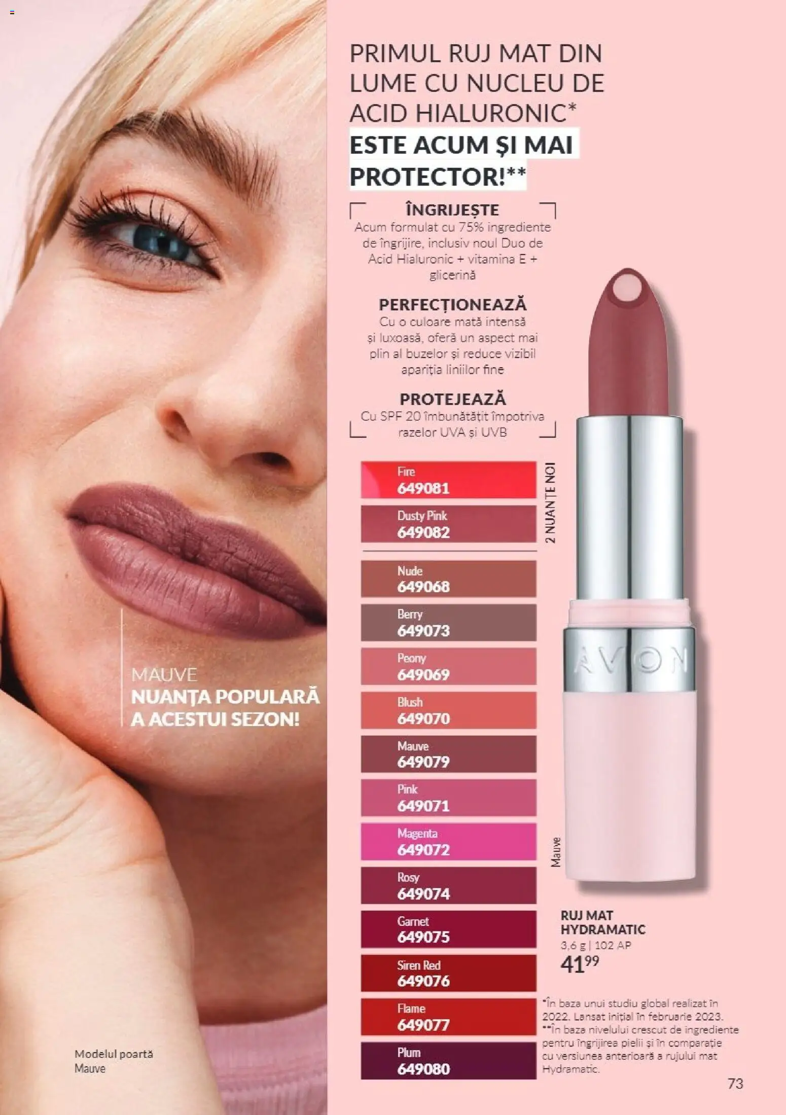 Catalog Avon 1 - 30 Noiembrie 2026 | Pagina 73 | Produse: Ruj