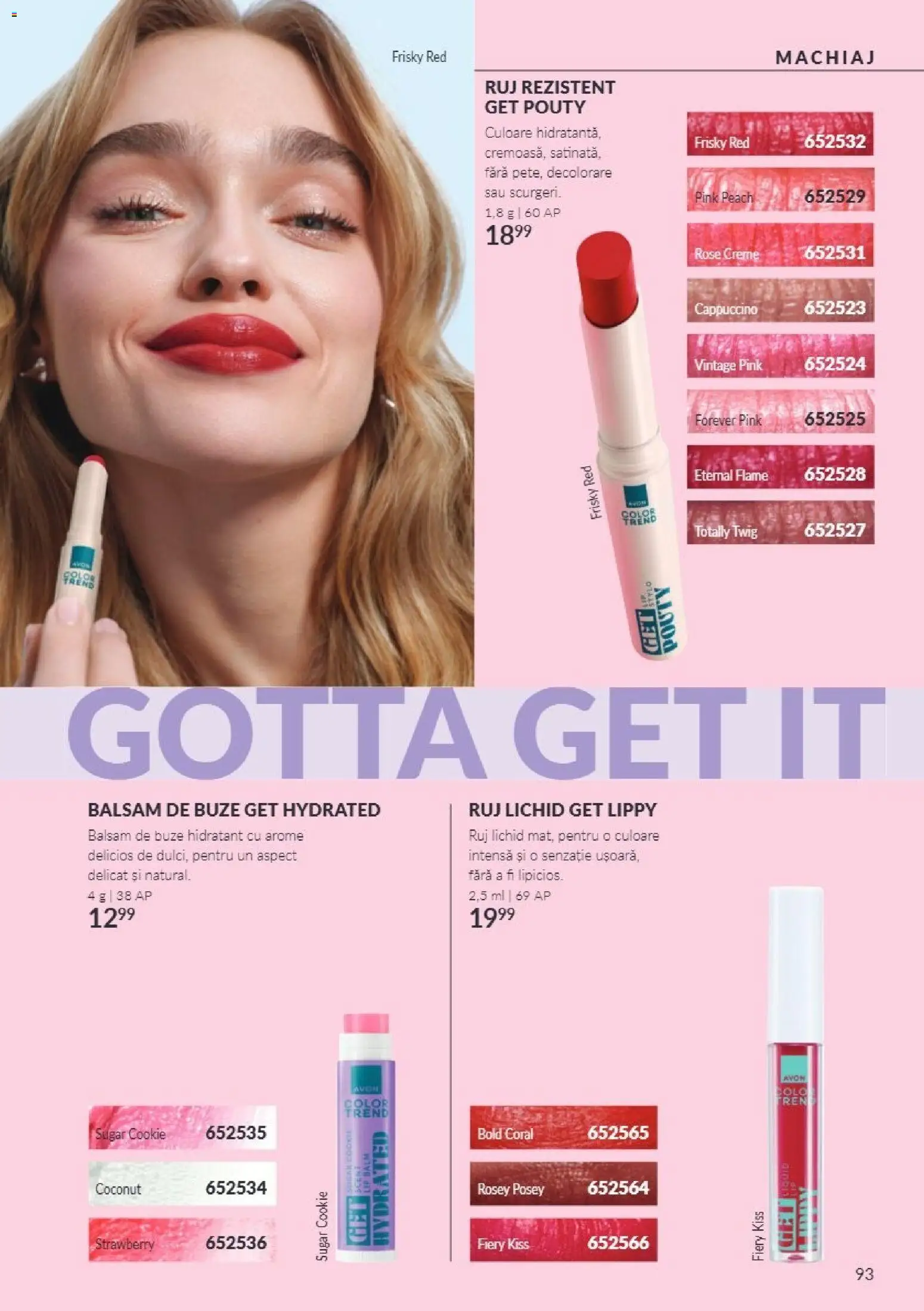 Catalog Avon 1 - 30 Noiembrie 2026 | Pagina 93 | Produse: Machiaj, Cappuccino, Balsam, Balsam de buze
